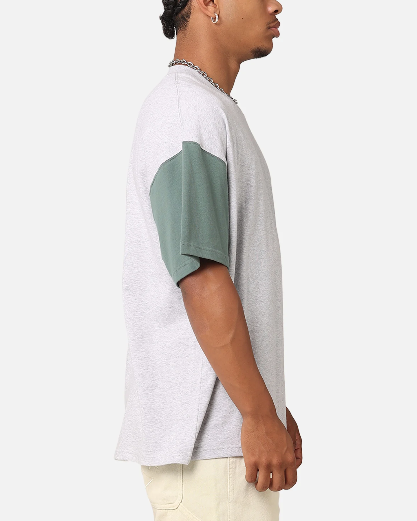 Carre Block Oversized T-Shirt Multi - Image 4