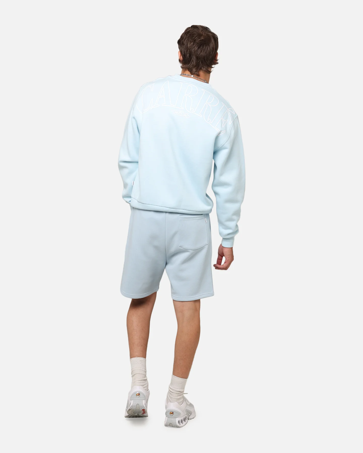 Carre Bloom Crewneck Light Blue - Image 4