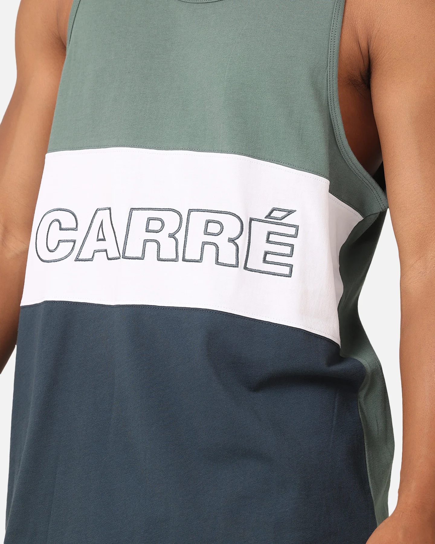 Carre Boost Panel Singlet Forest Green - Image 6