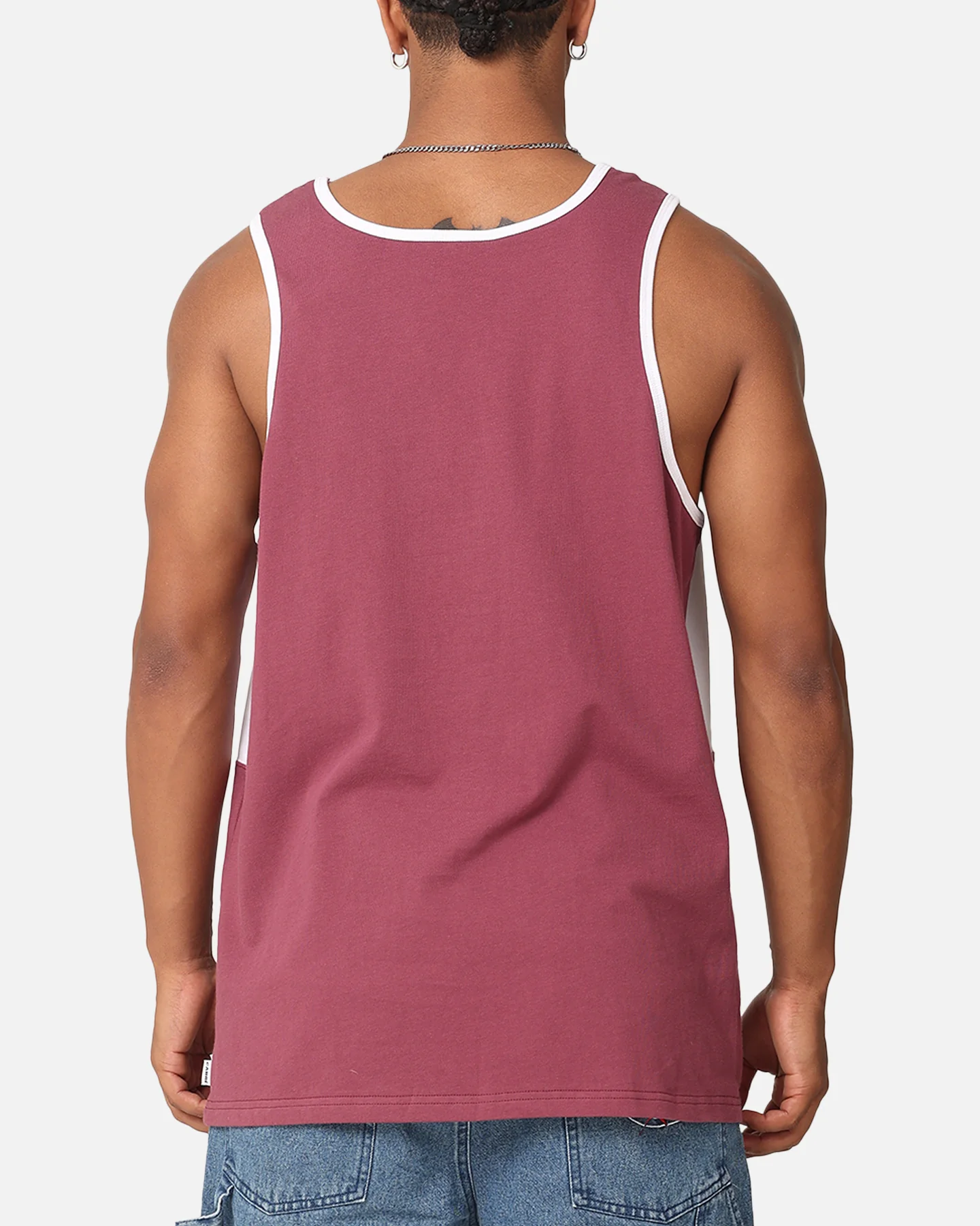Carre Boost Panel Singlet Maroon - Image 3