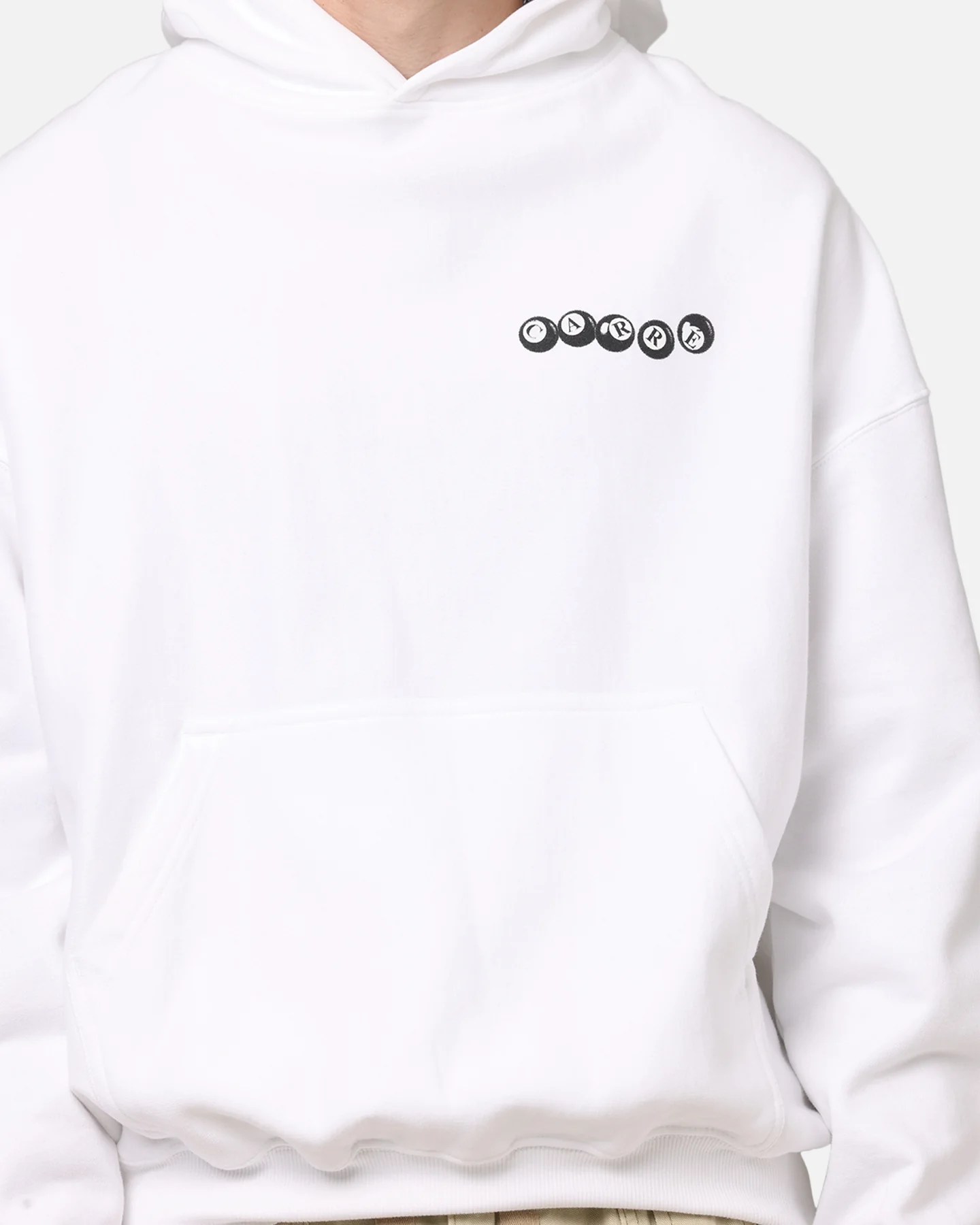 Carre Break Hoodie White - Image 8