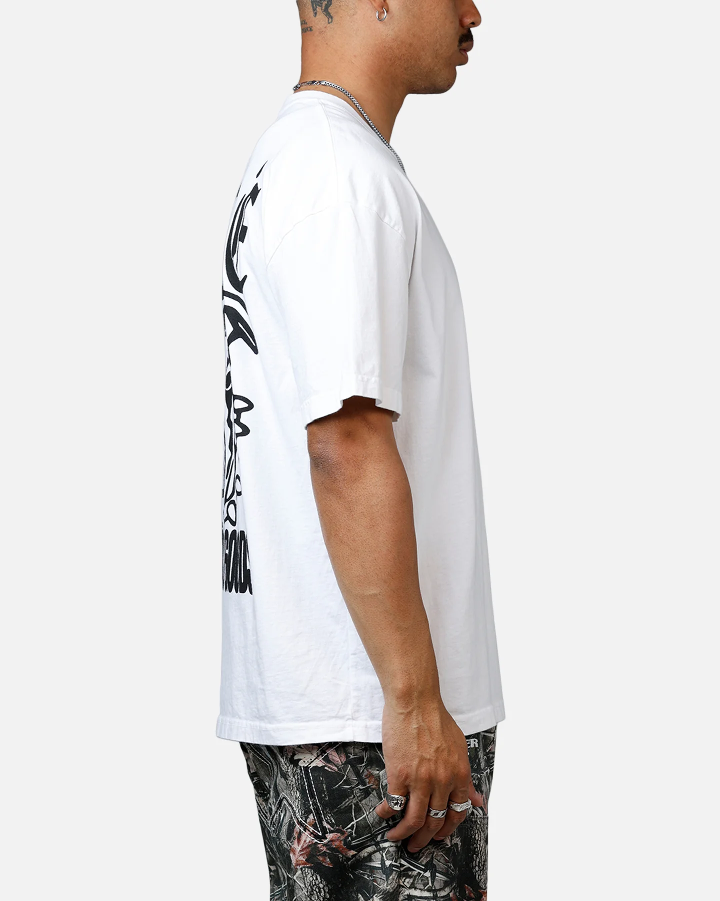 Carre Bulldog Heavyweight T-Shirt White - Image 4