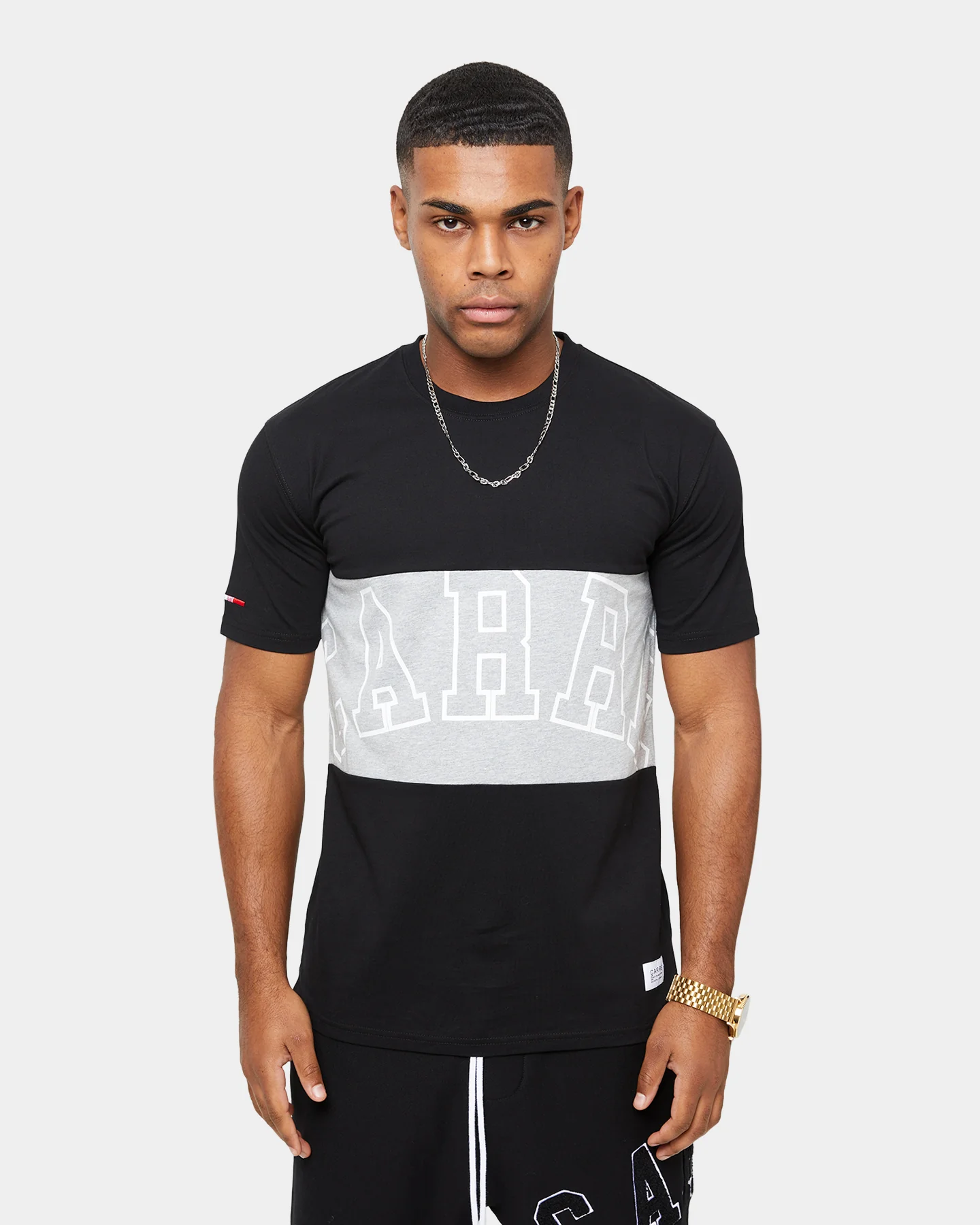 Carré C-Class Panel Classic Short Sleeve T-Shirt Black - Image 2