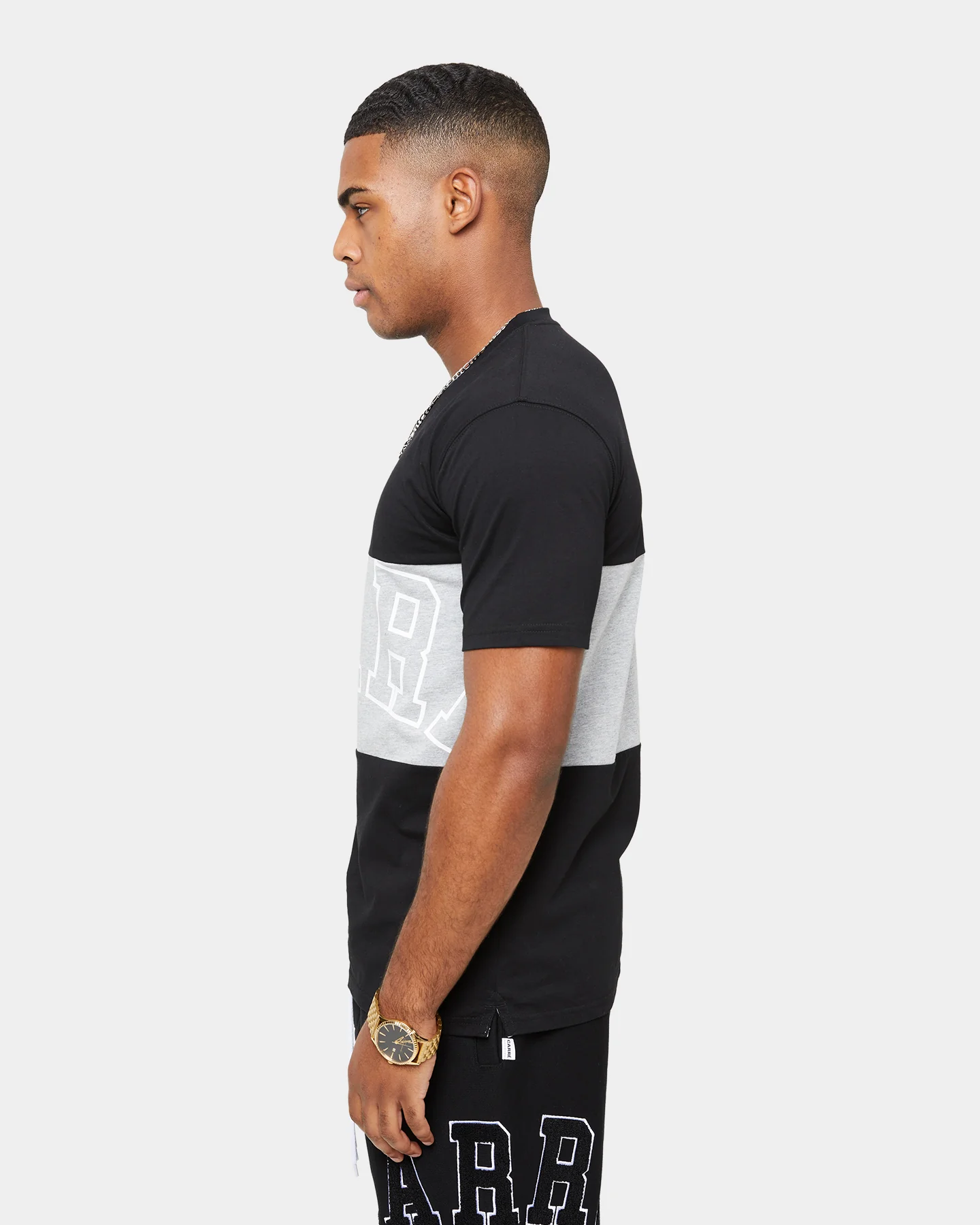 Carré C-Class Panel Classic Short Sleeve T-Shirt Black - Image 4