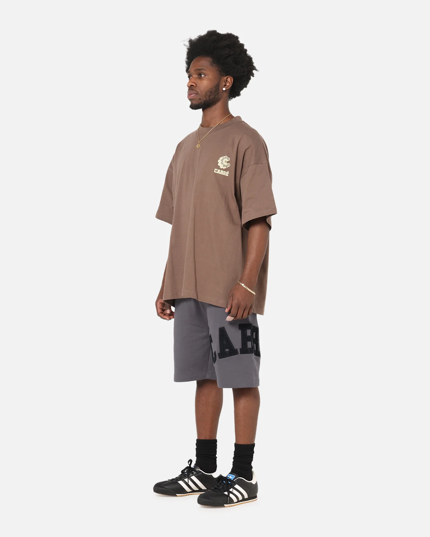 Carre C-Class Sweat Shorts Black Wash - Image 2