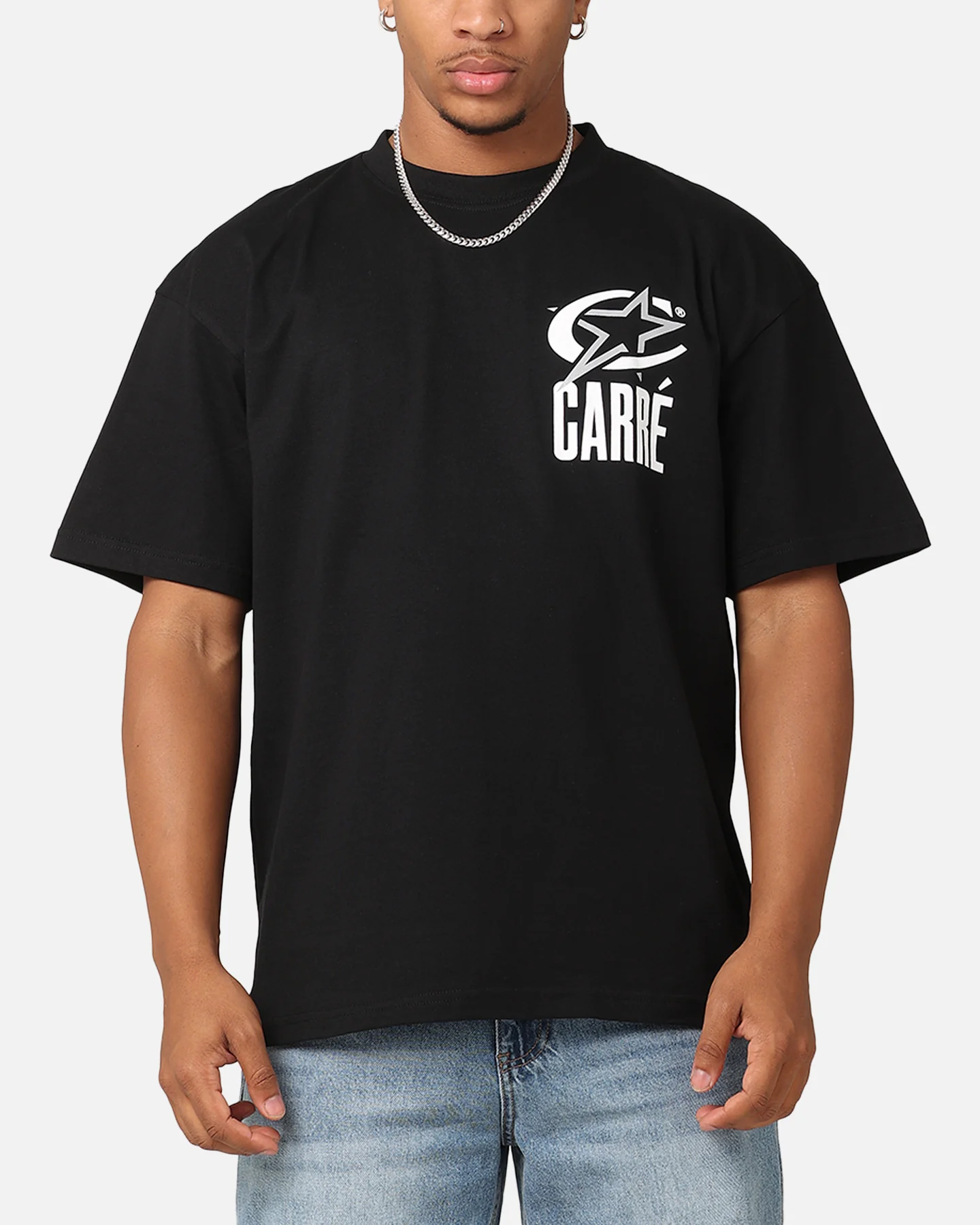 Carre C-Star Drop T-Shirt Black - Image 2