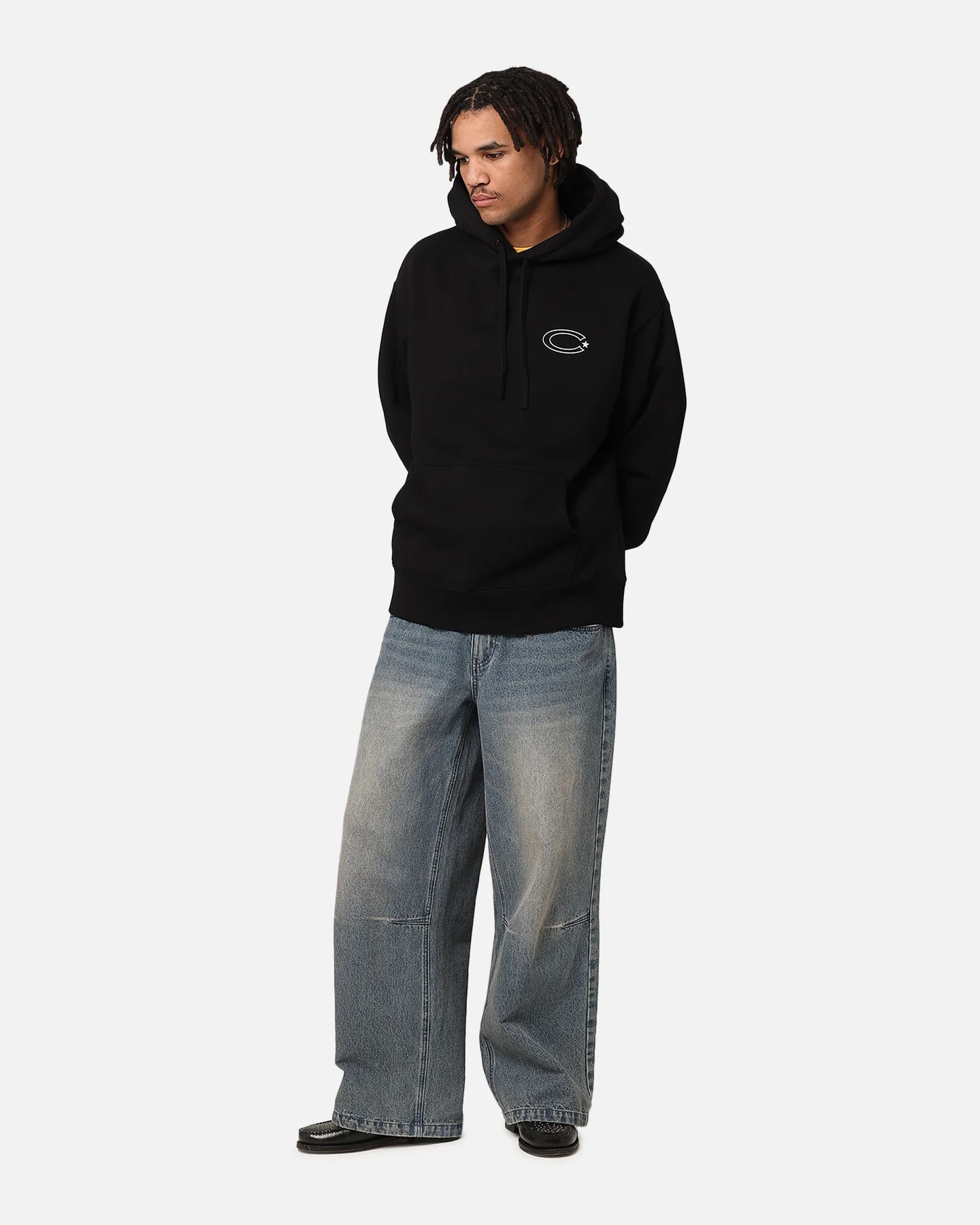 Carre C-Star Hoodie Black - Image 4