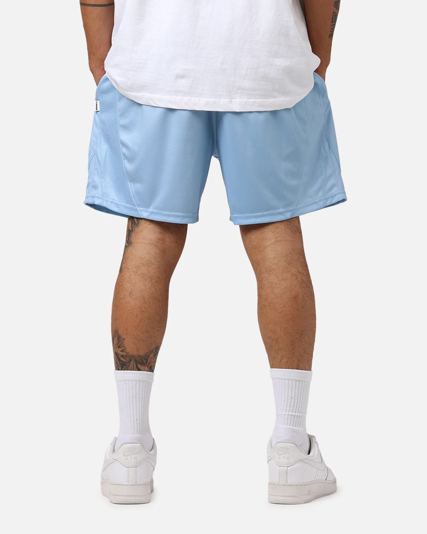 Carré C-Star Mesh Basketball Shorts Light Blue - Image 6