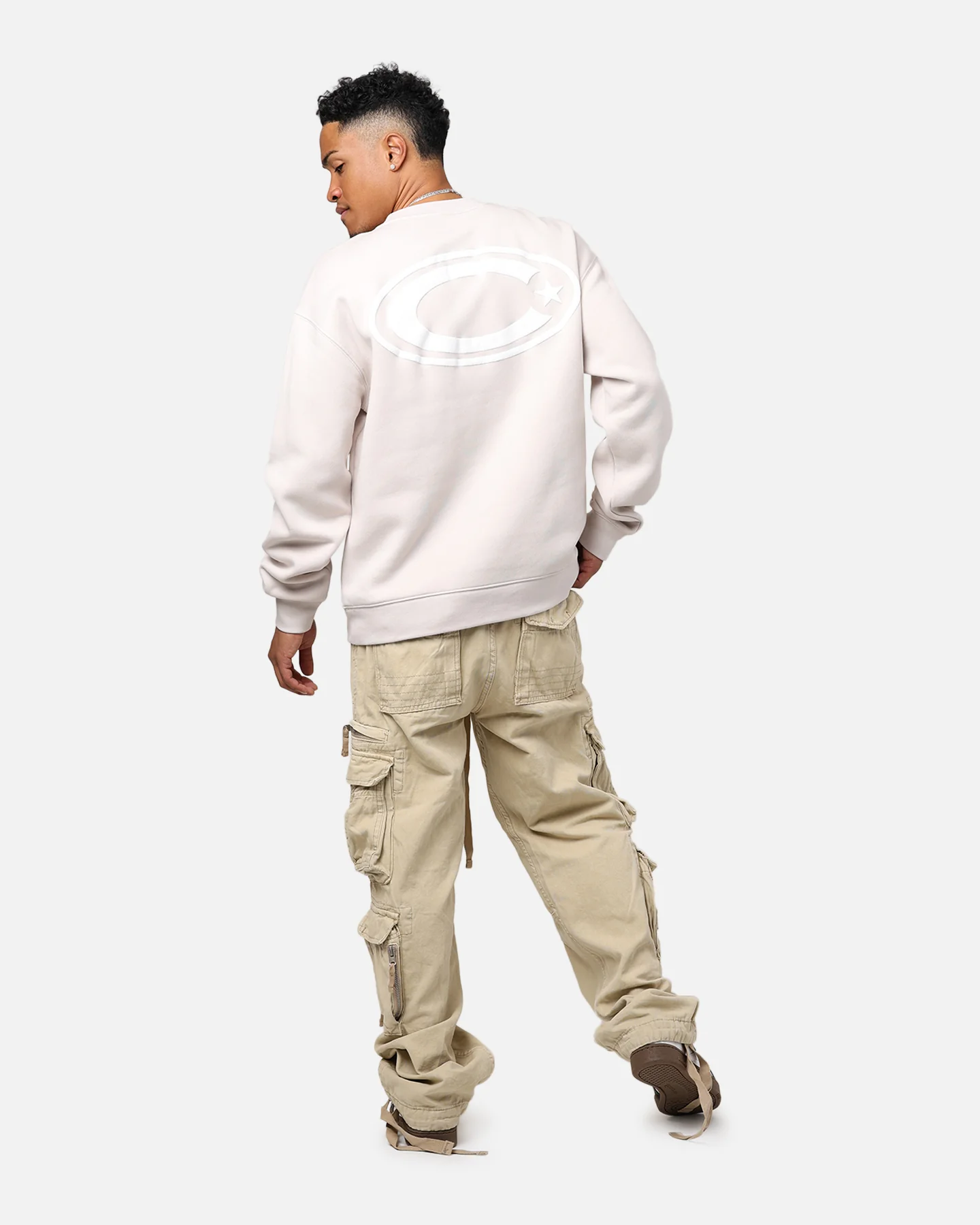 Carre C-Star Oversized Crewneck Bone - Image 6