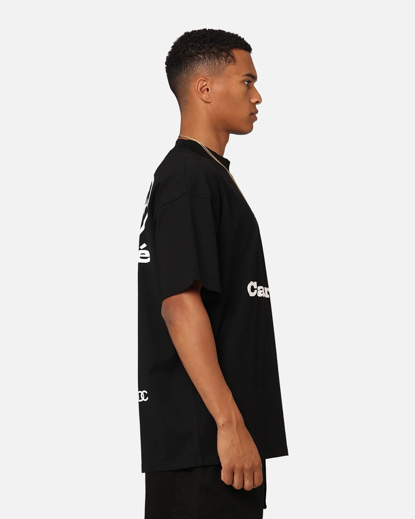 Carre C Star Oversized T-Shirt Black - Image 6