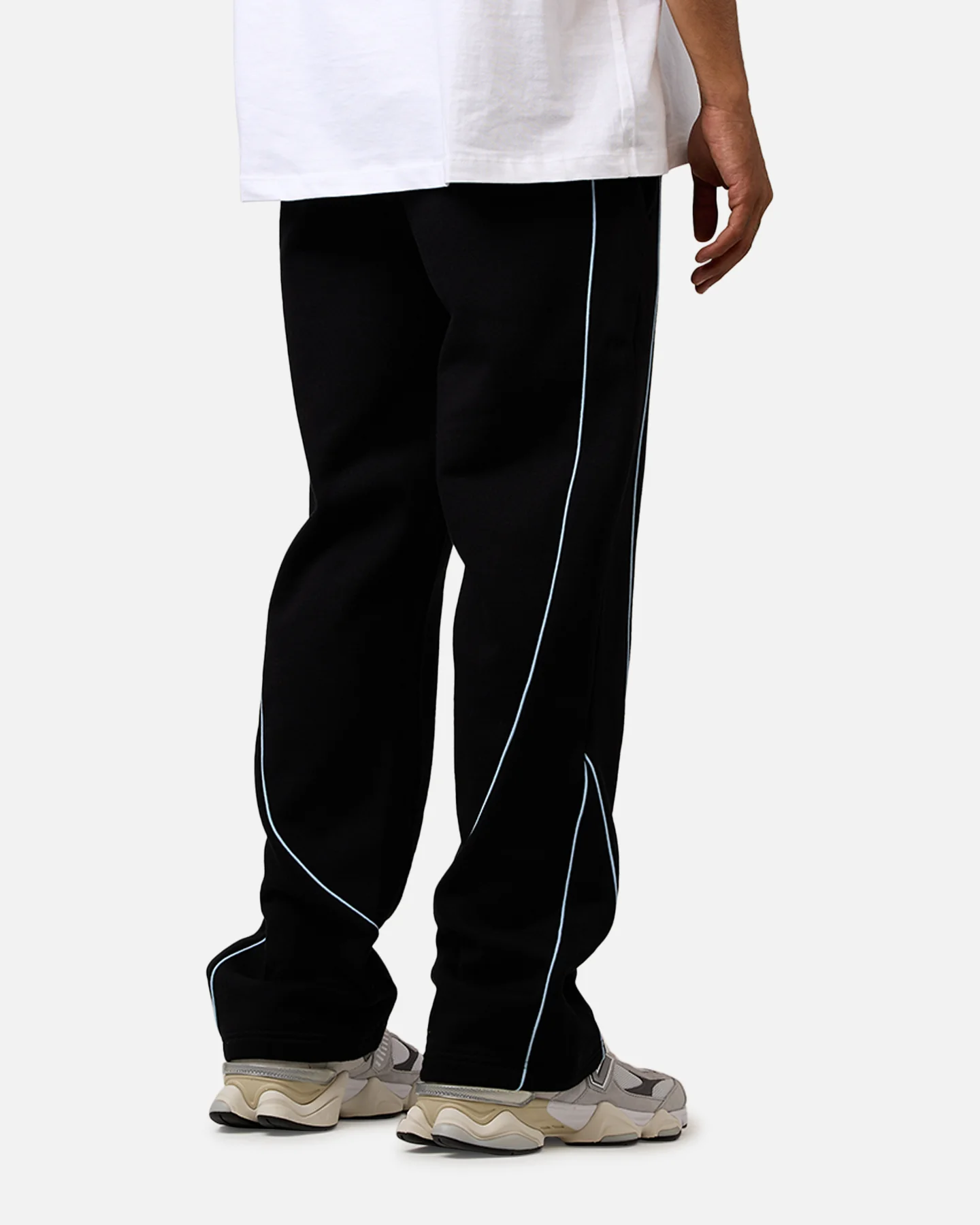 Carre C-Star Paneled Baggy Trackpant Black - Image 3