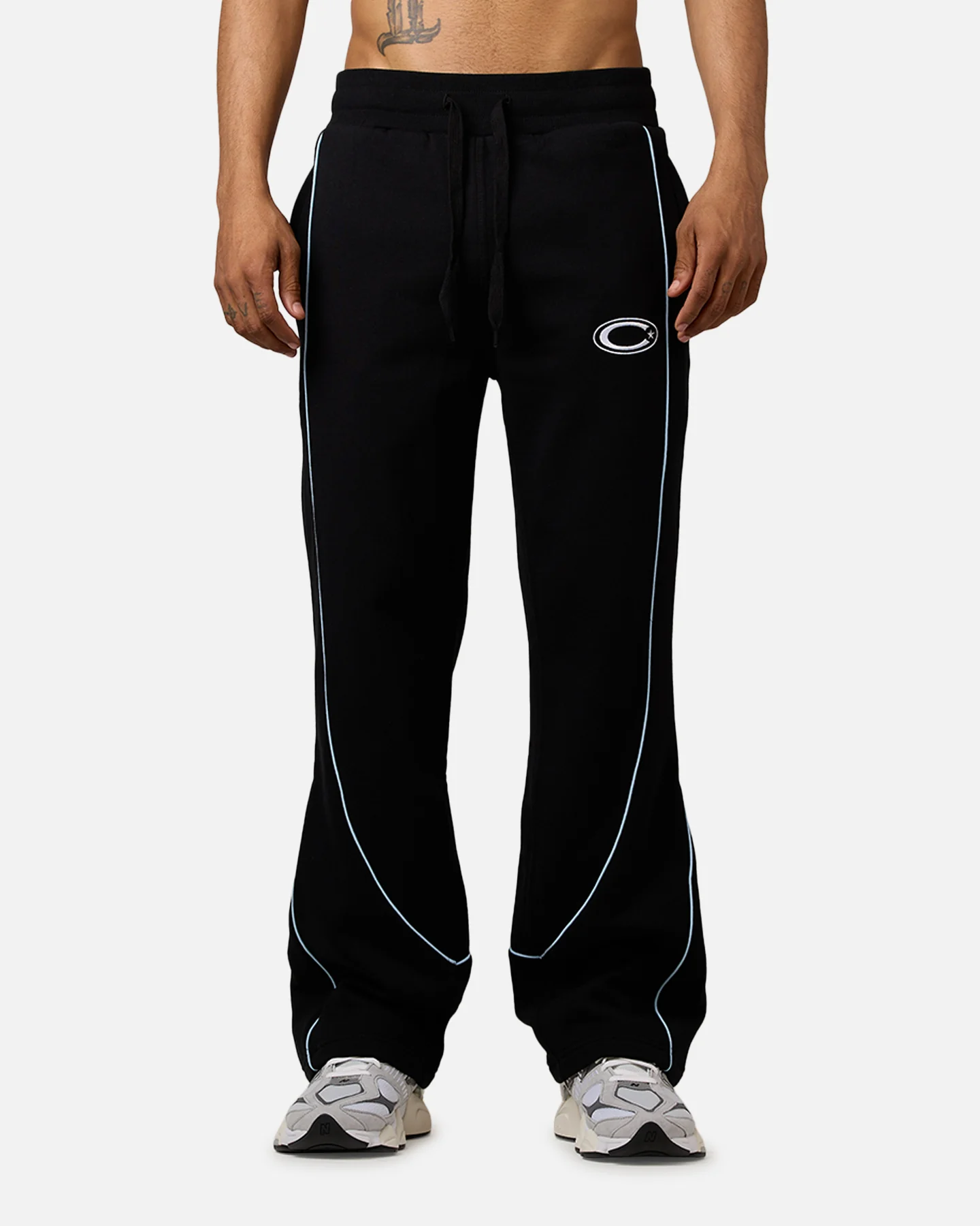 Carre C-Star Paneled Baggy Trackpant Black - Image 6