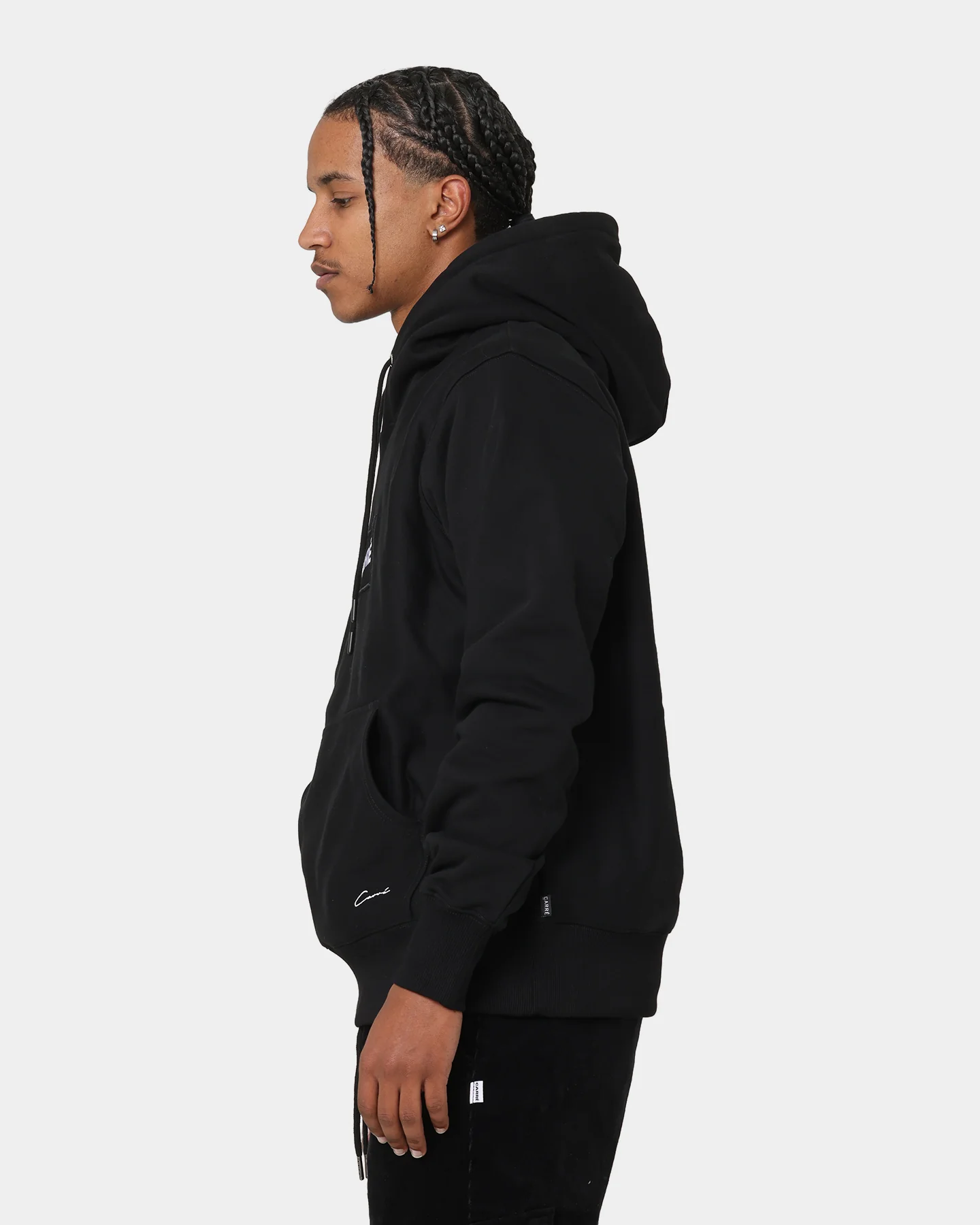 Carré Box Classique Hood Black - Image 6