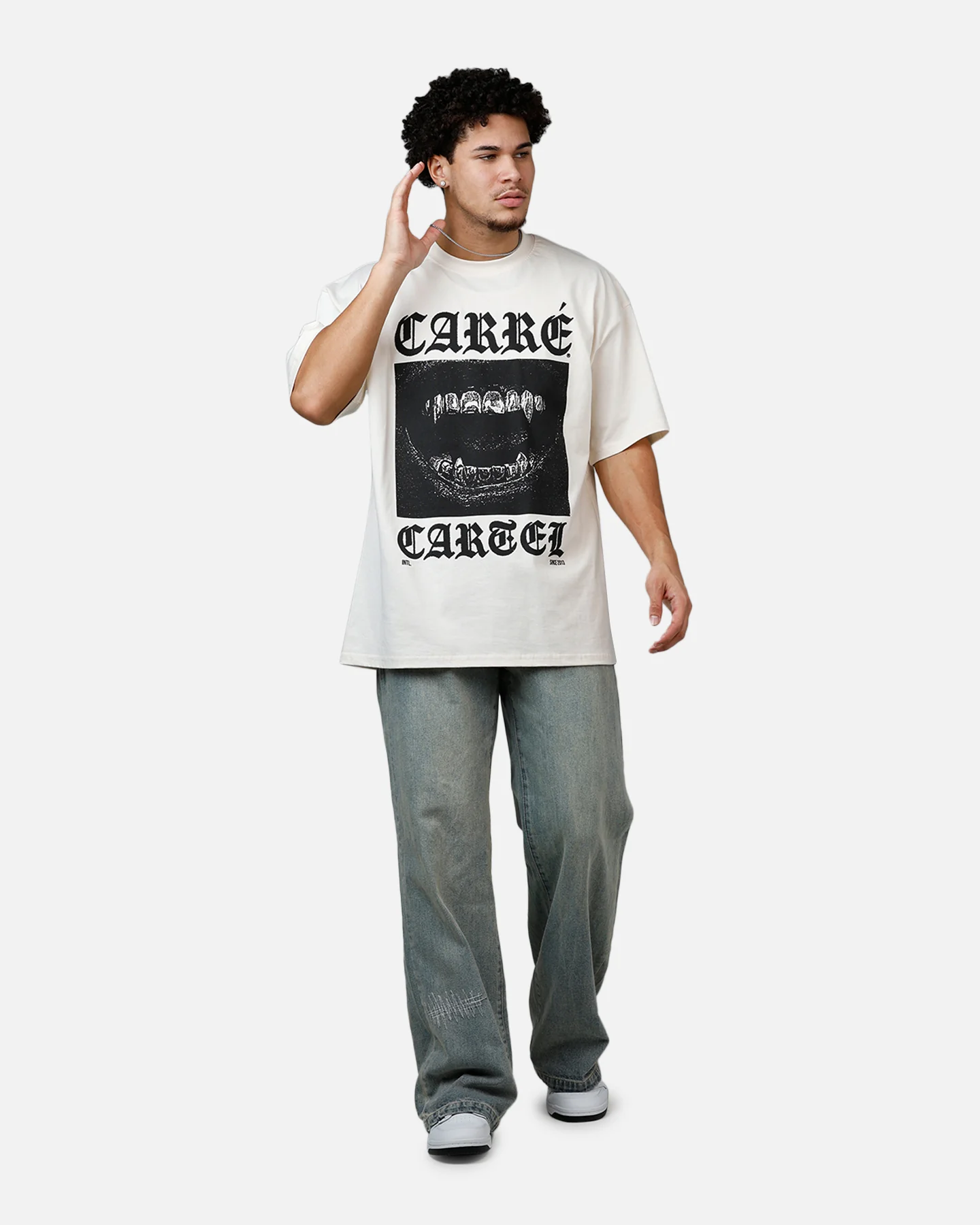 Carre Cartel T-Shirt Off White - Image 3