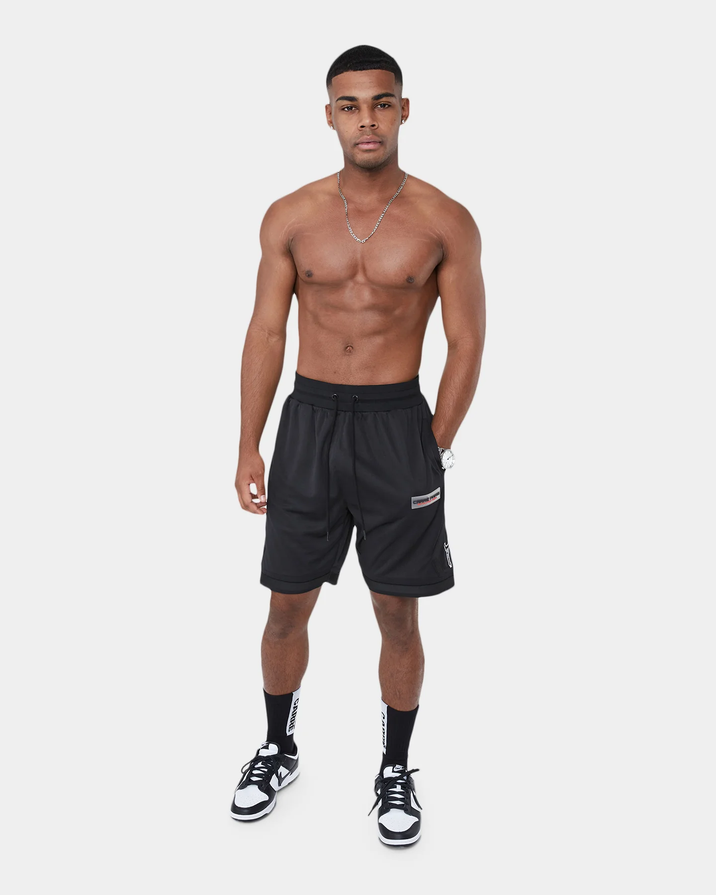 Carre Reflective Champs Ball Shorts Black/Reflective - Image 4
