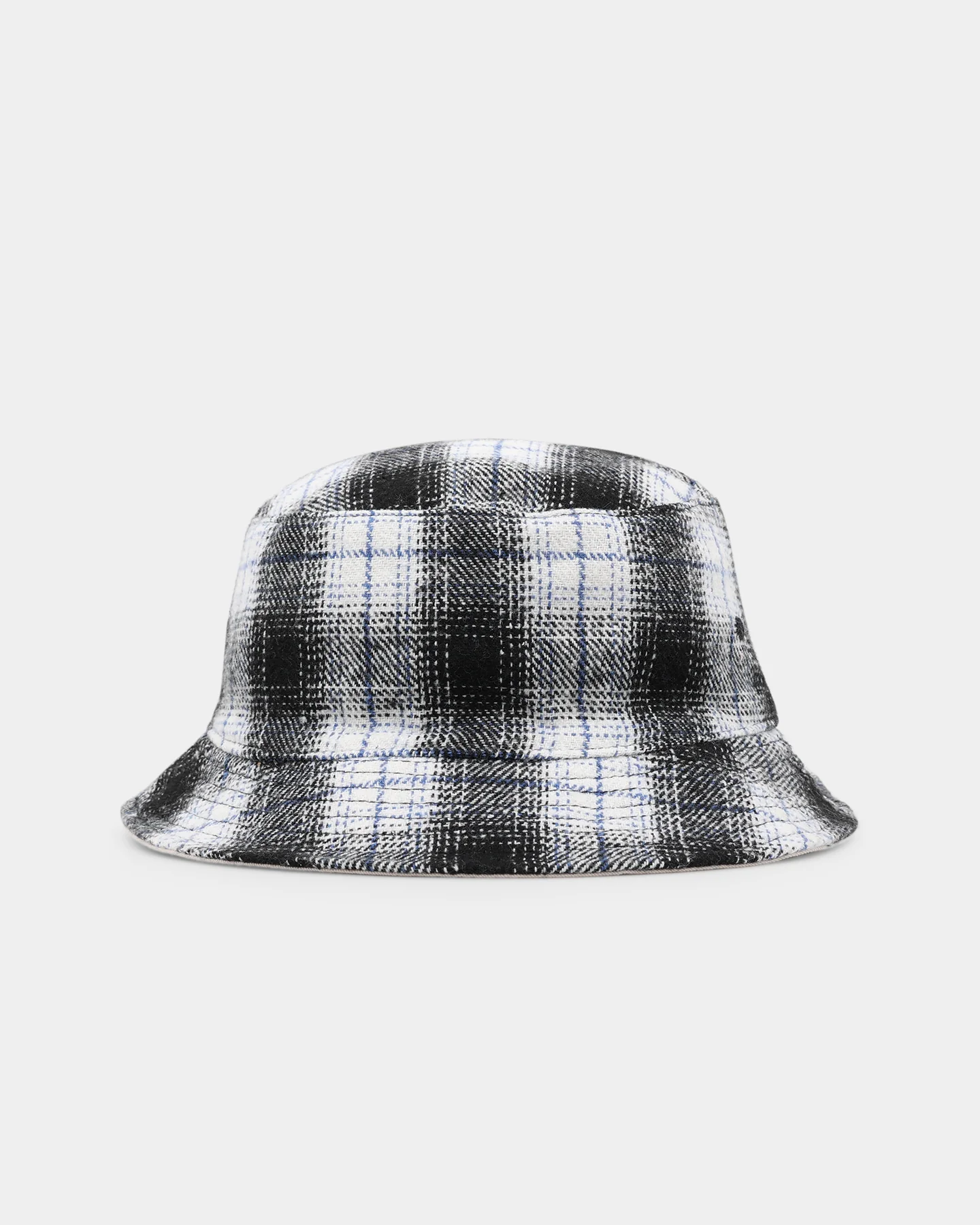 Carre Chat Bucket Hat Black Plaid - Image 2