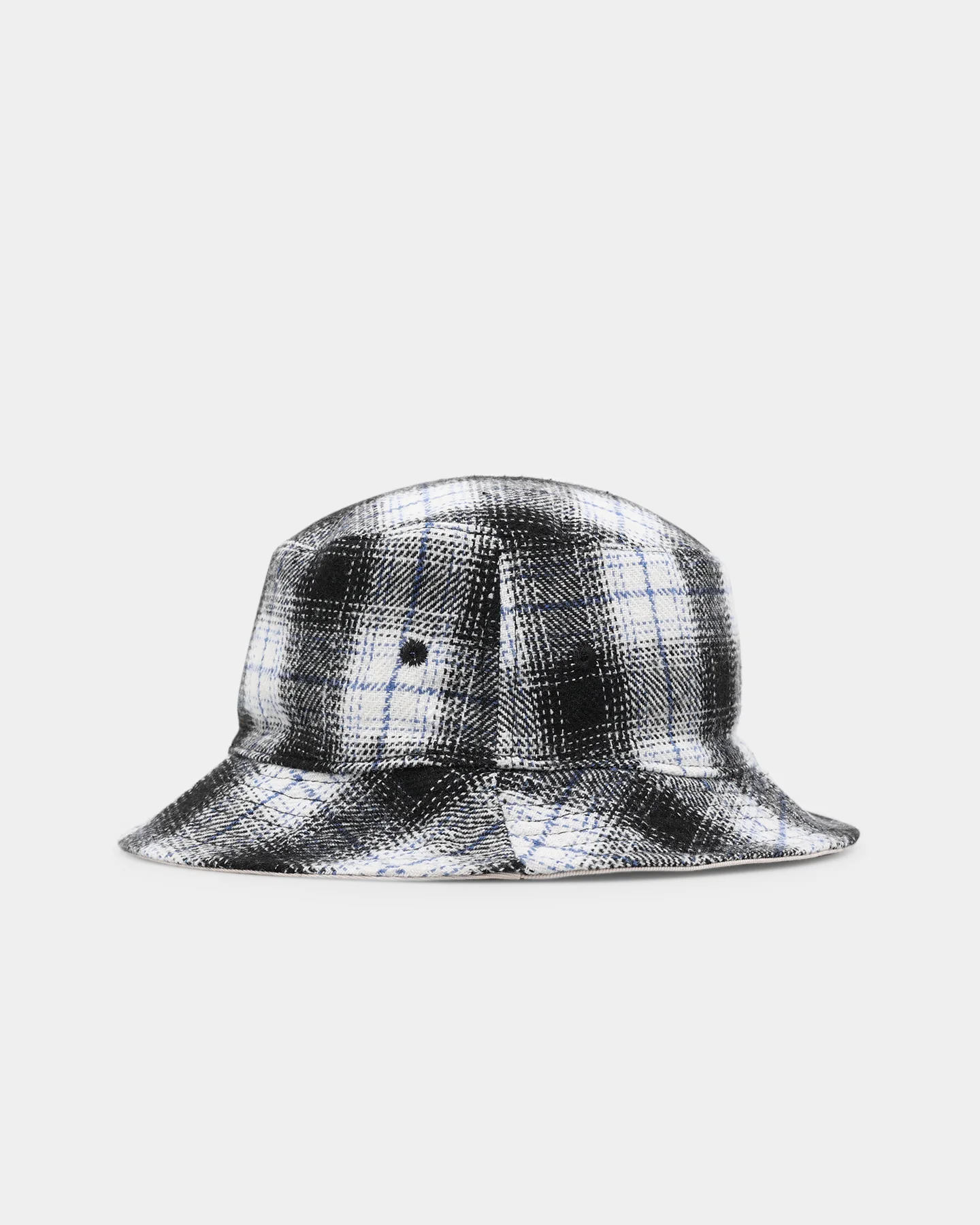 Carre Chat Bucket Hat Black Plaid - Image 5