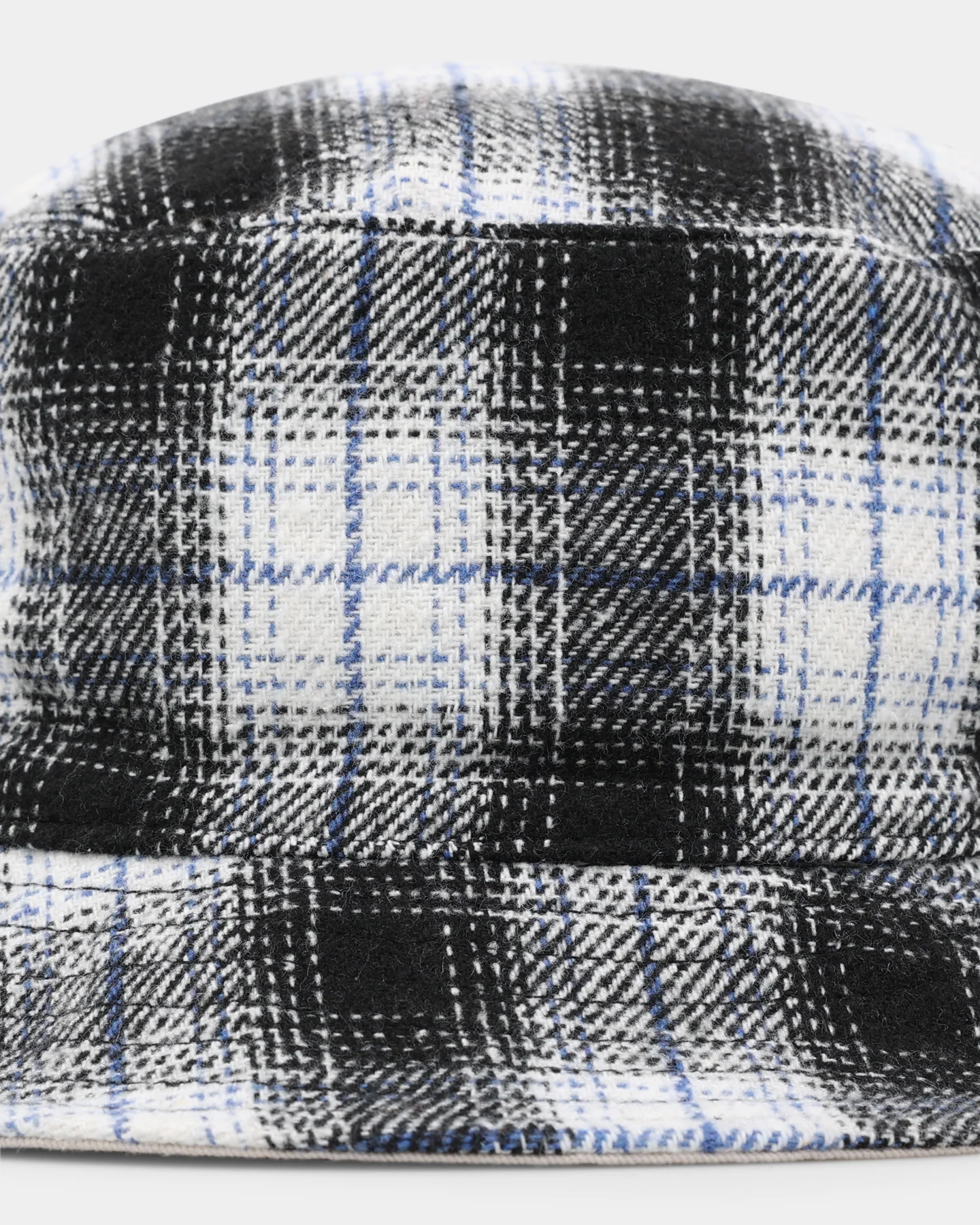 Carre Chat Bucket Hat Black Plaid - Image 6