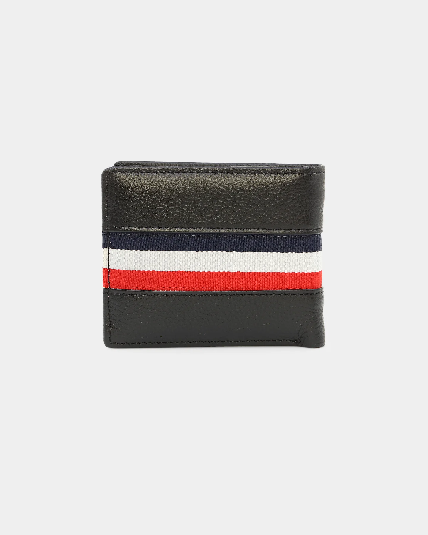 Carre Classic Wallet and Keychain Set Black/Red/White - Image 3