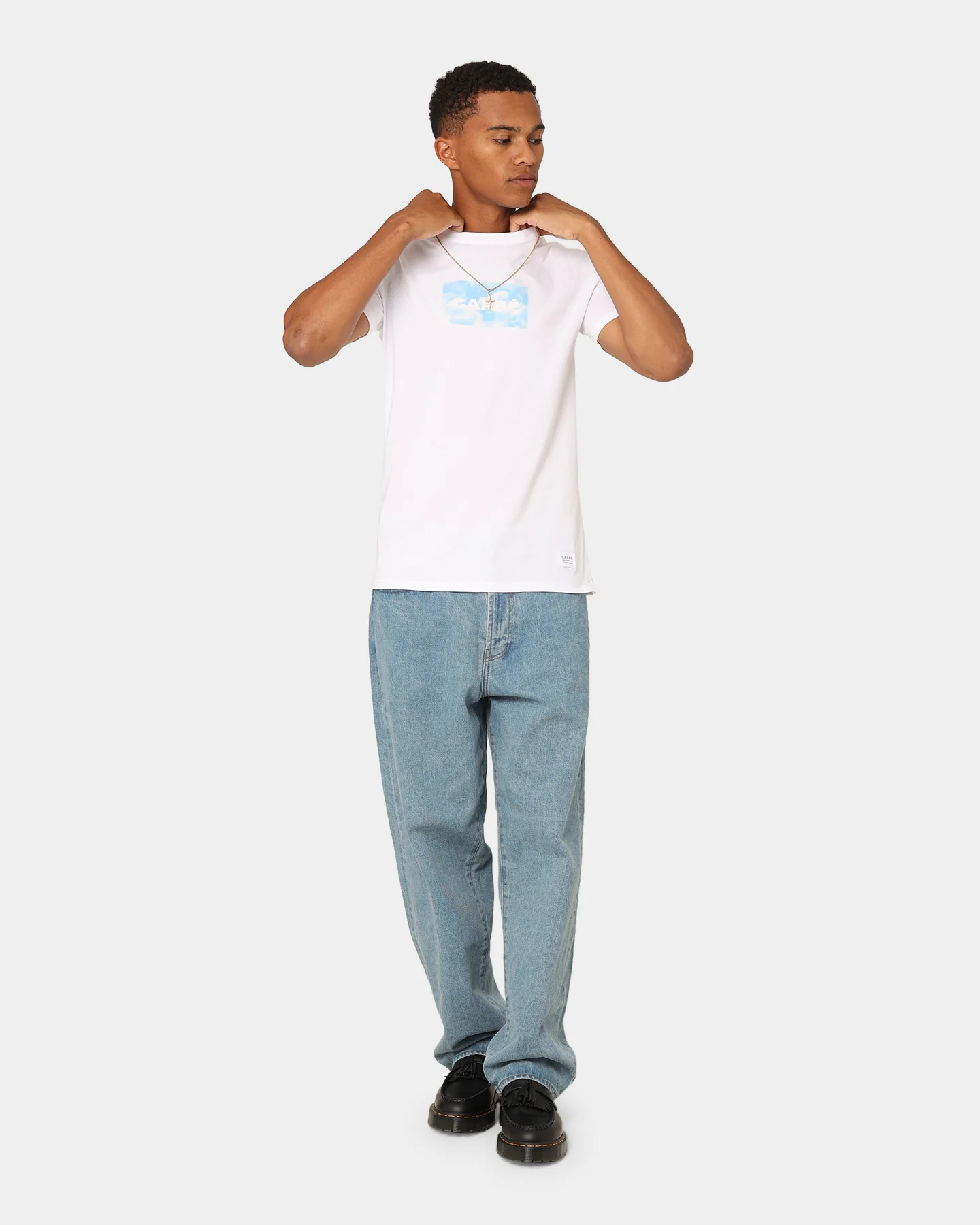 Carré Cloud Box Classique T-Shirt White - Image 2