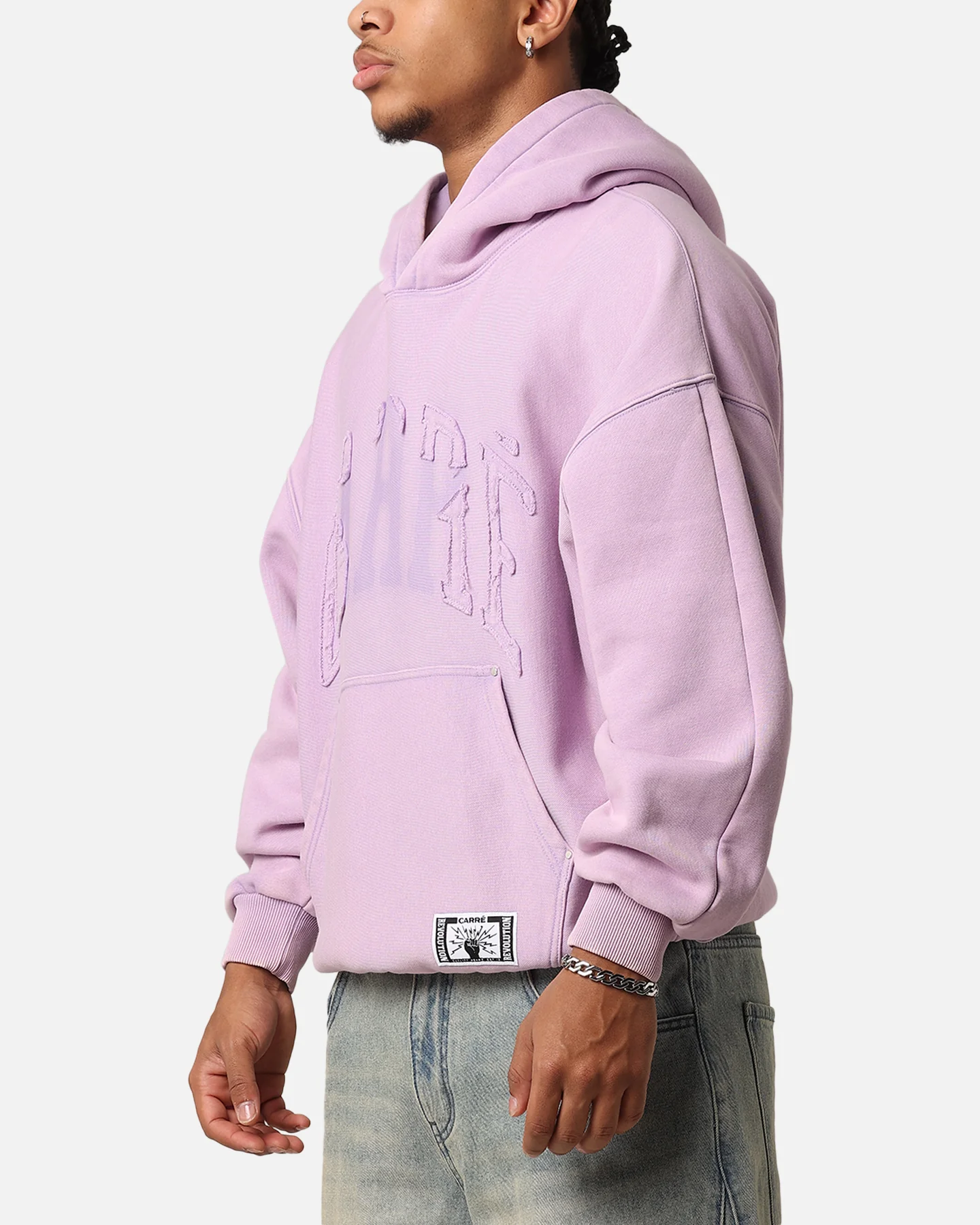Carre Con-Star Hoodie Washed Purple - Image 6