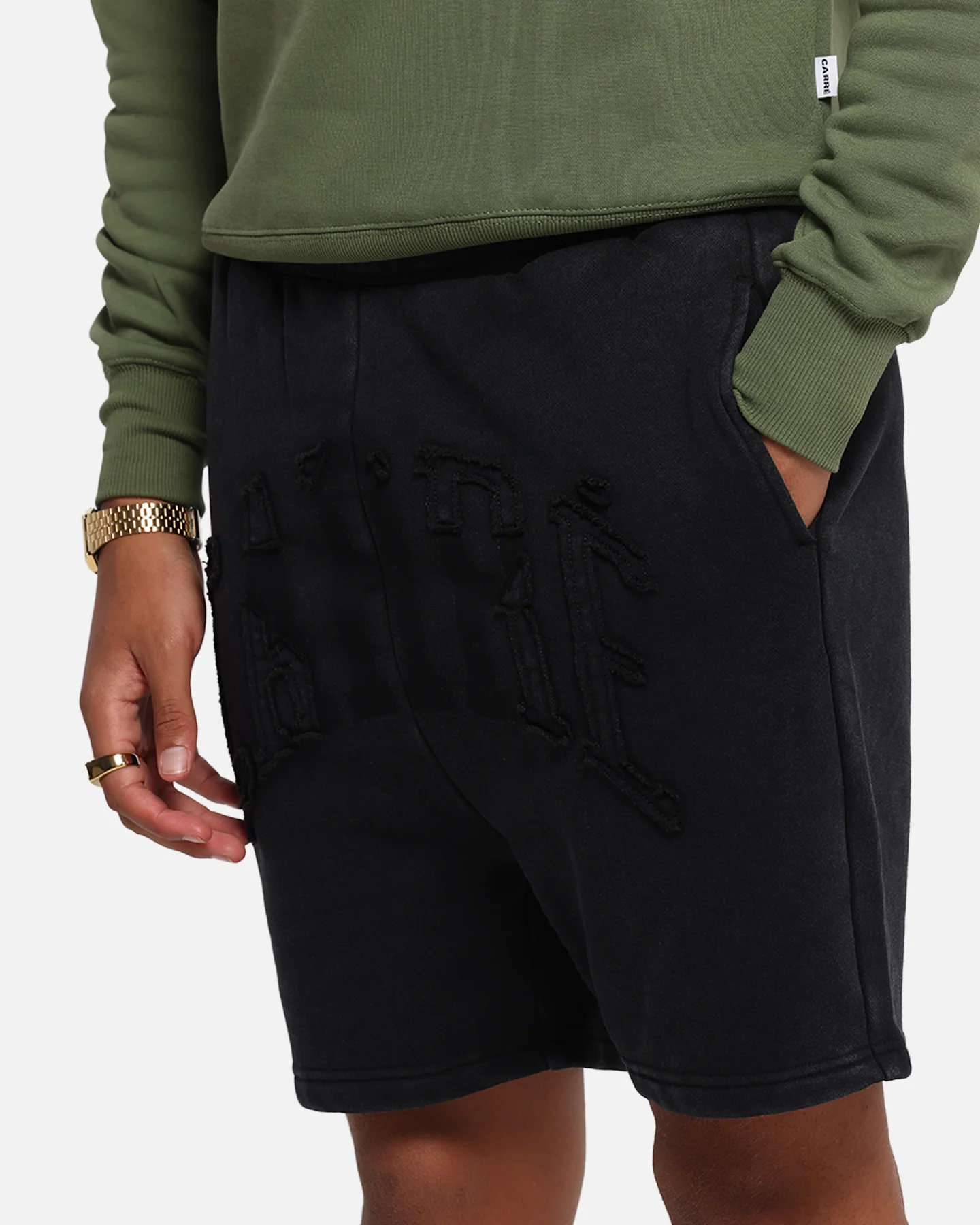 Carre Con-Star Sweat Shorts Black - Image 3