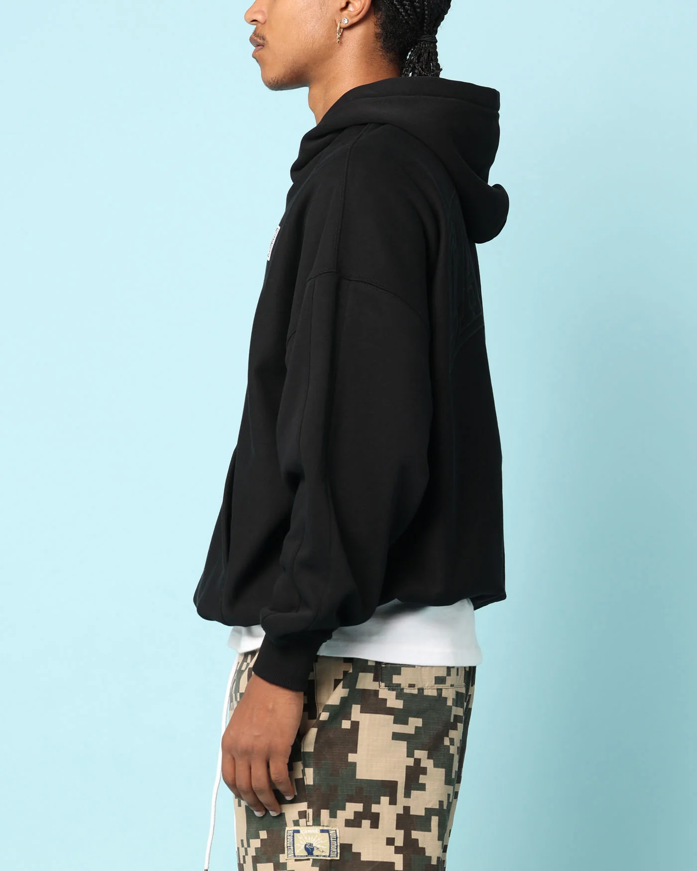 Carré Construct Hoodie Black - Image 5