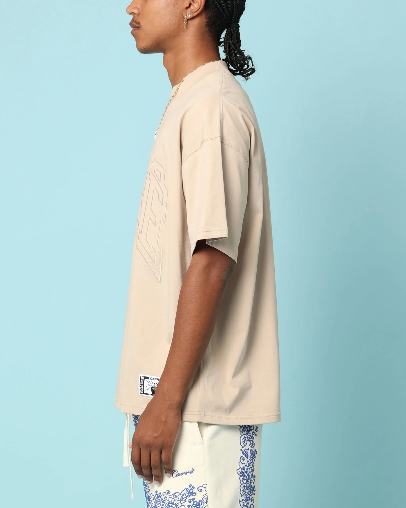 Carré Construct Oversized T-Shirt Stone - Image 5