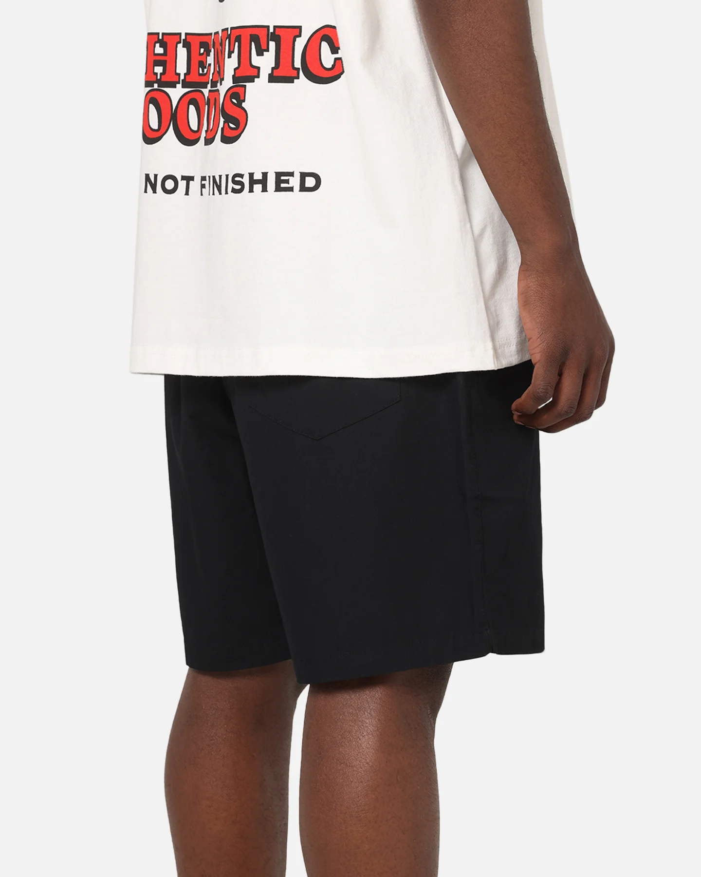 Carre Da Script Beach Shorts Black - Image 3