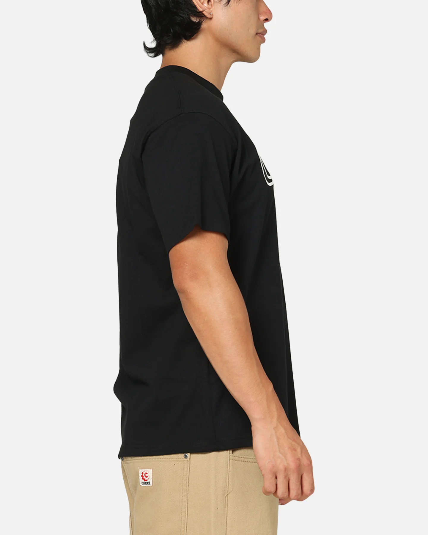 Carre Da Script T-Shirt Black - Image 4