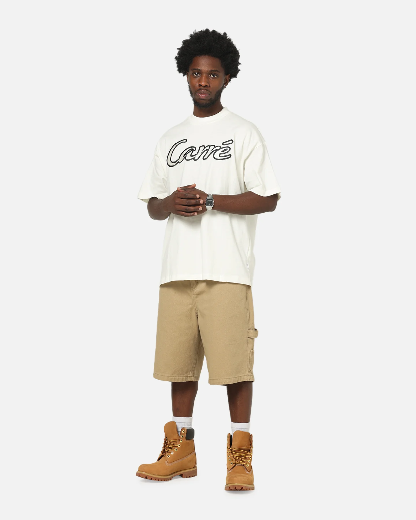 Carre Da Script T-Shirt Off White - Image 2