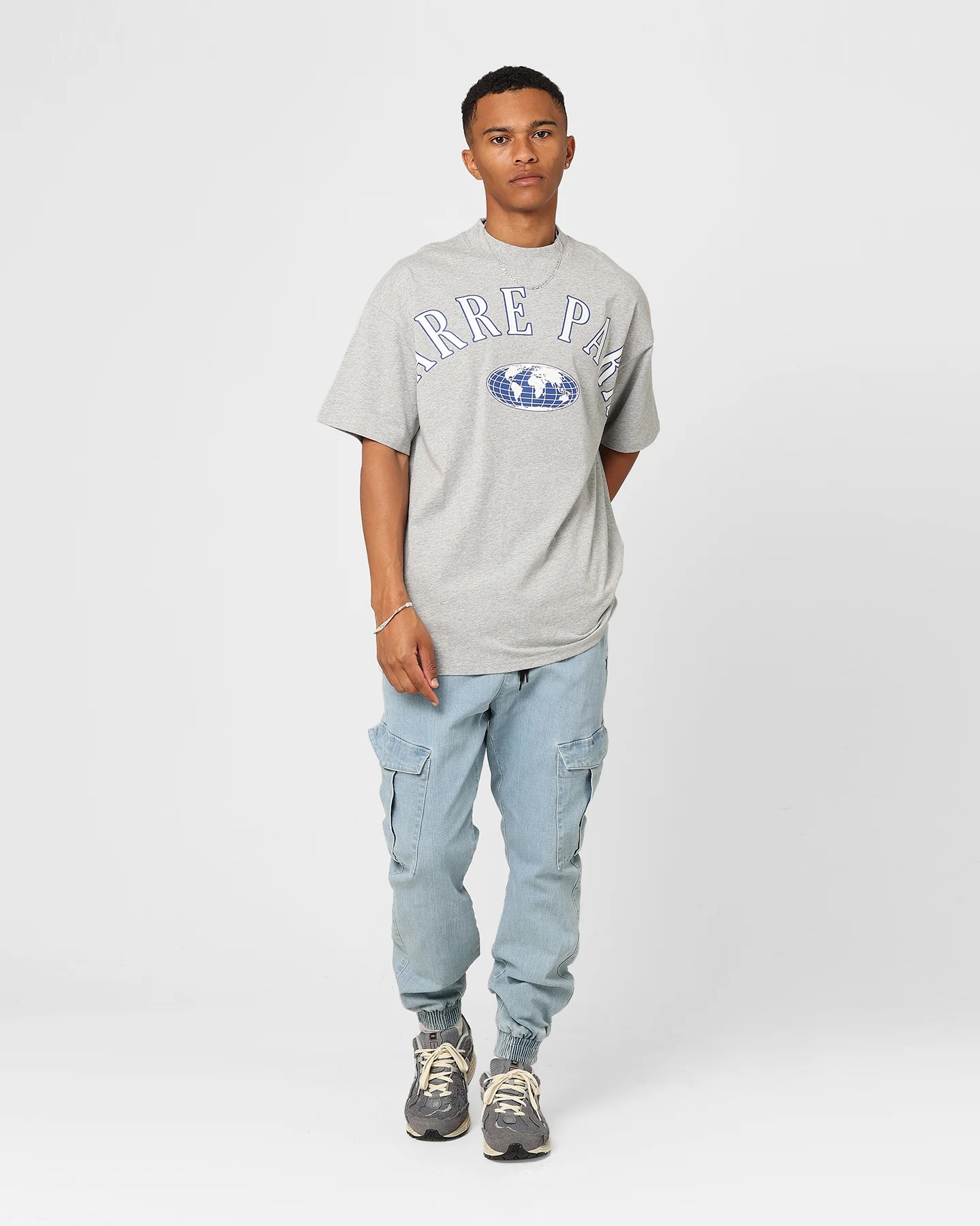 Carre Denim Base Cargo Jogger Superwash Blue - Image 2
