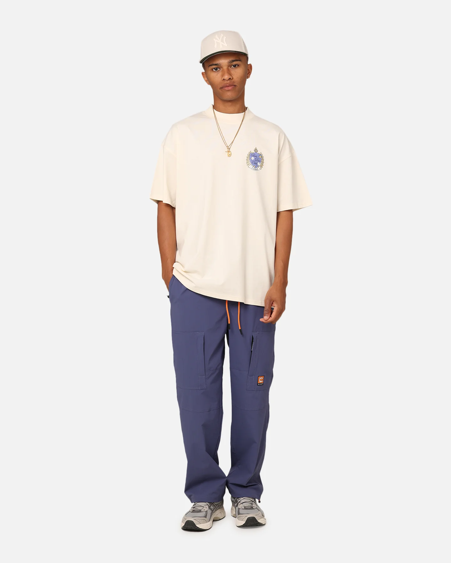 Carre Dice Club Oversized T-Shirt Stone - Image 2