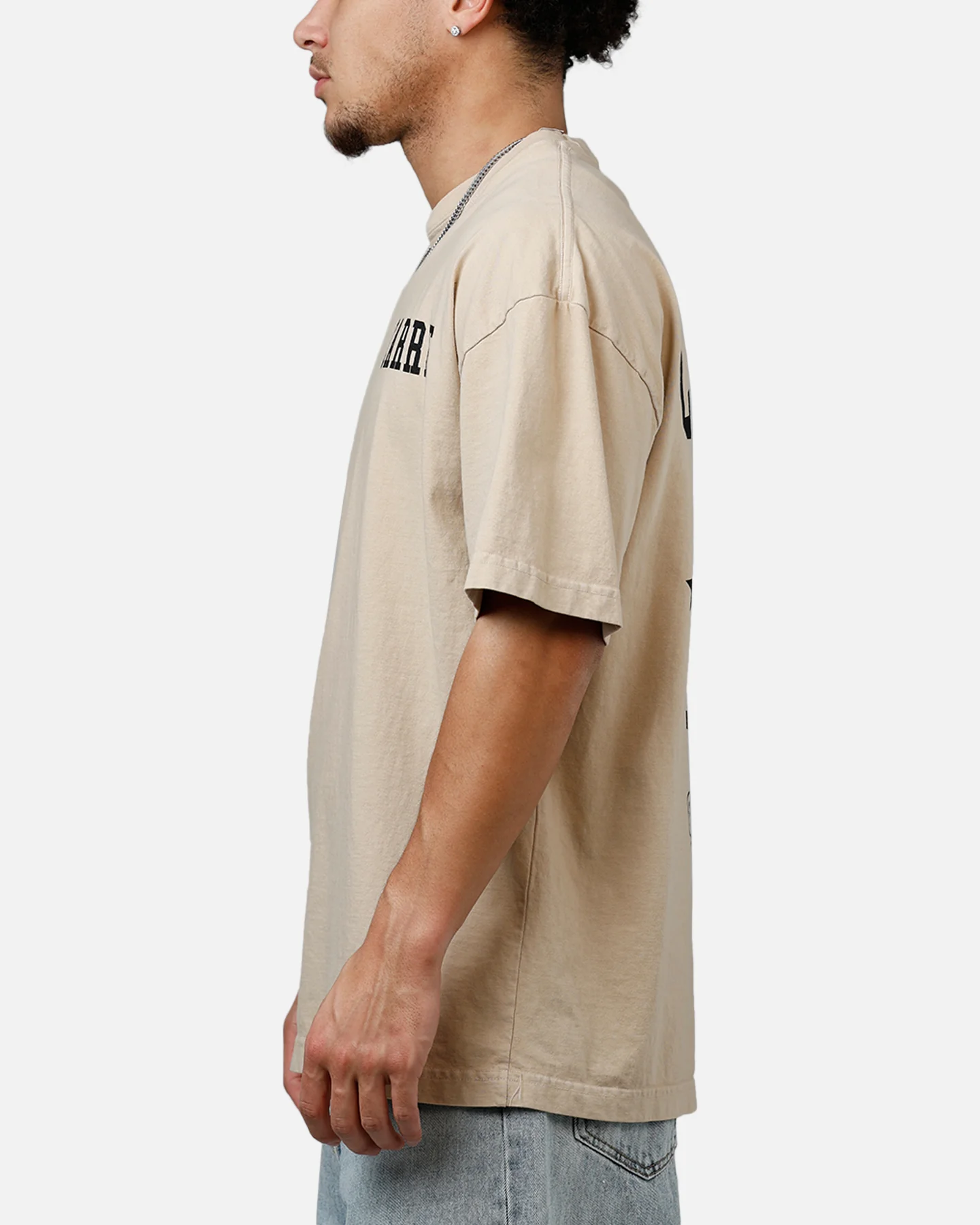 Carre Dice College T-Shirt Stone - Image 5