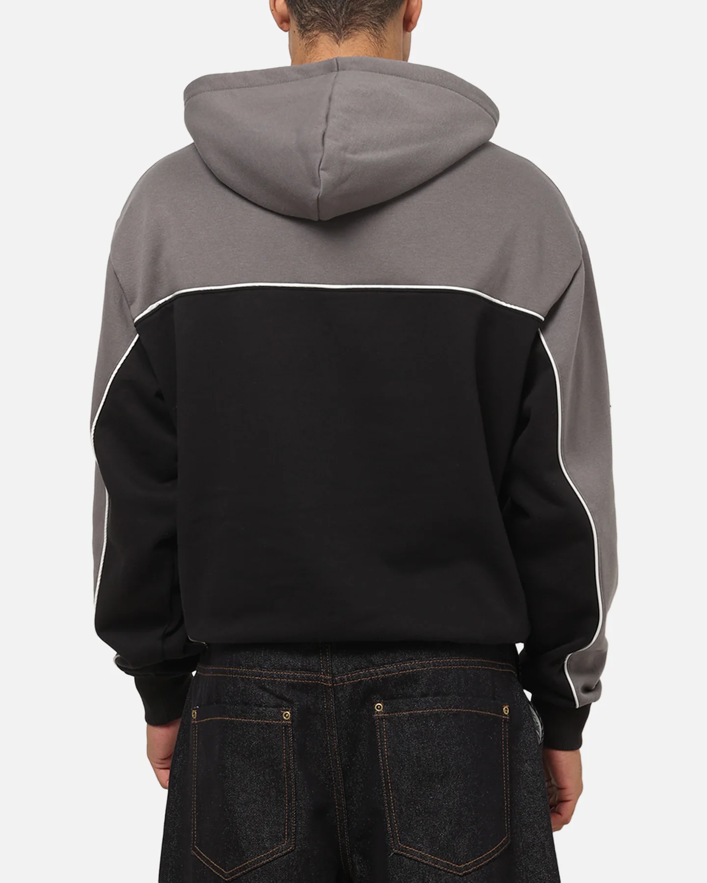Carre Division Hoodie Washed Black - Image 3