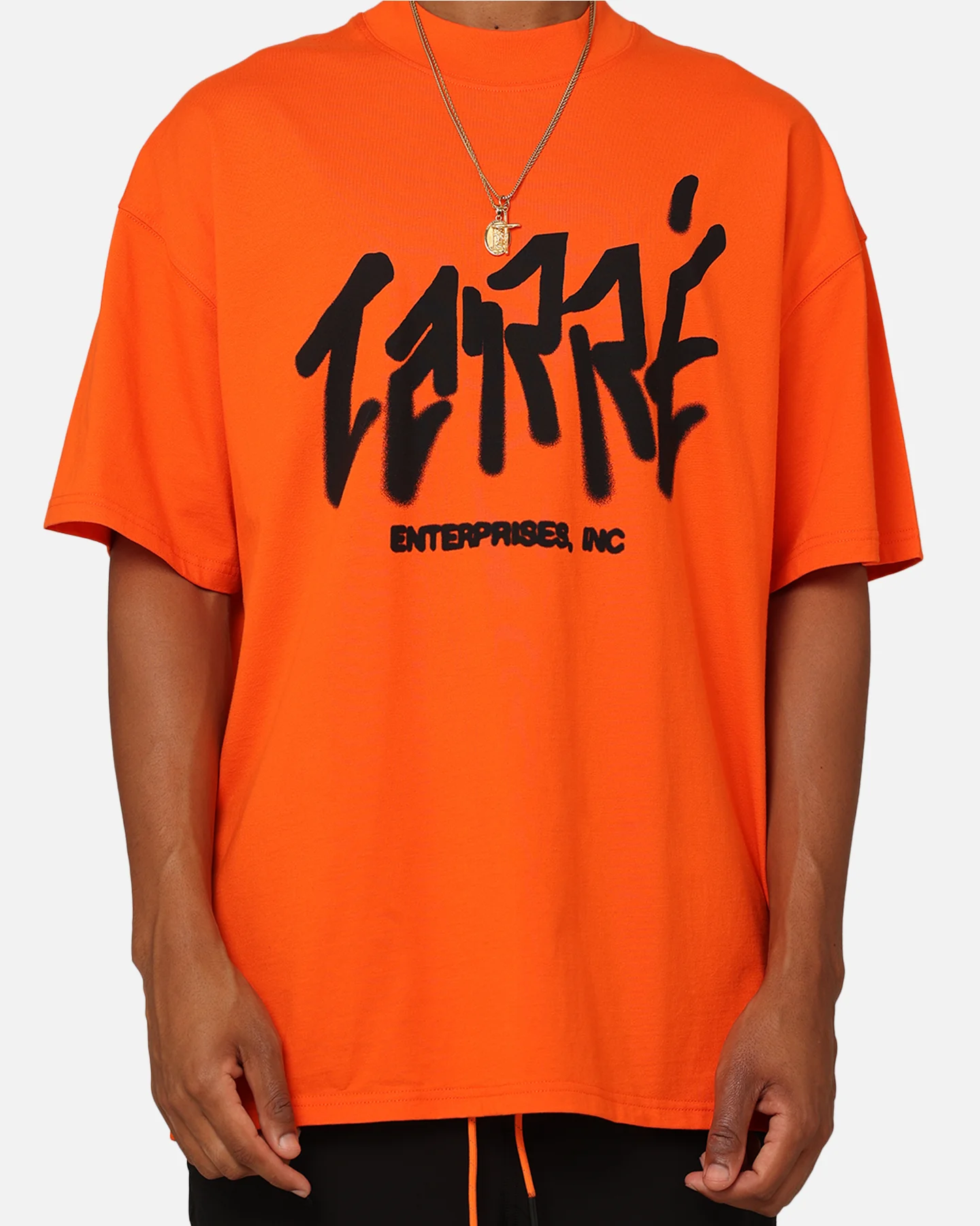 Carre Enterprise Oversized T-Shirt Orange - Image 3
