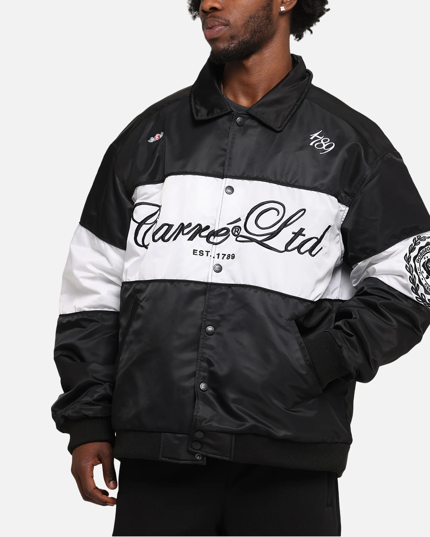 Carre Established Jacket Black/White - Image 6