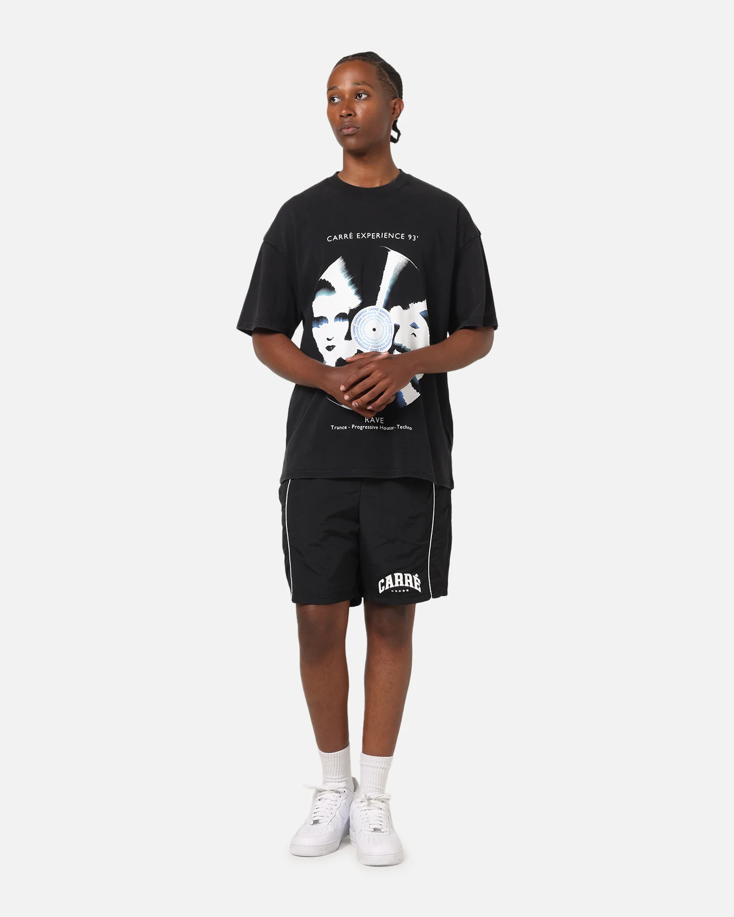 Carre Experience 93' T-Shirt Washed Black - Image 3
