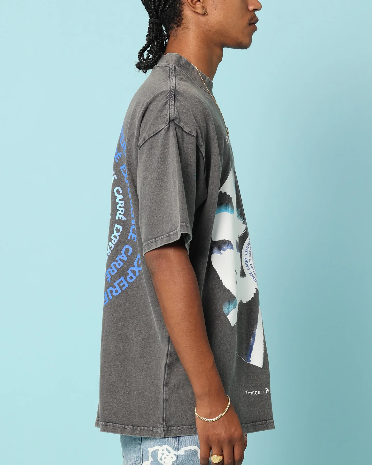 Carré Experience '93 T-Shirt Washed Charcoal - Image 5