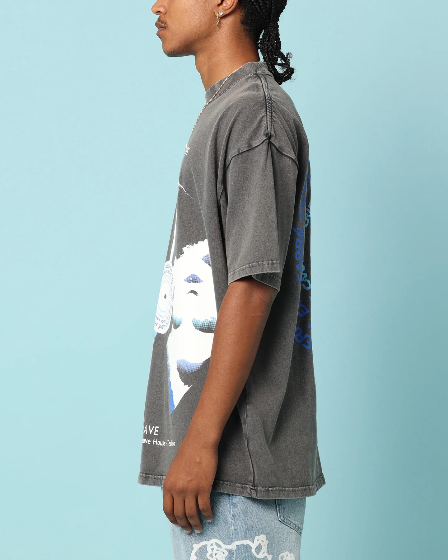 Carré Experience '93 T-Shirt Washed Charcoal - Image 6