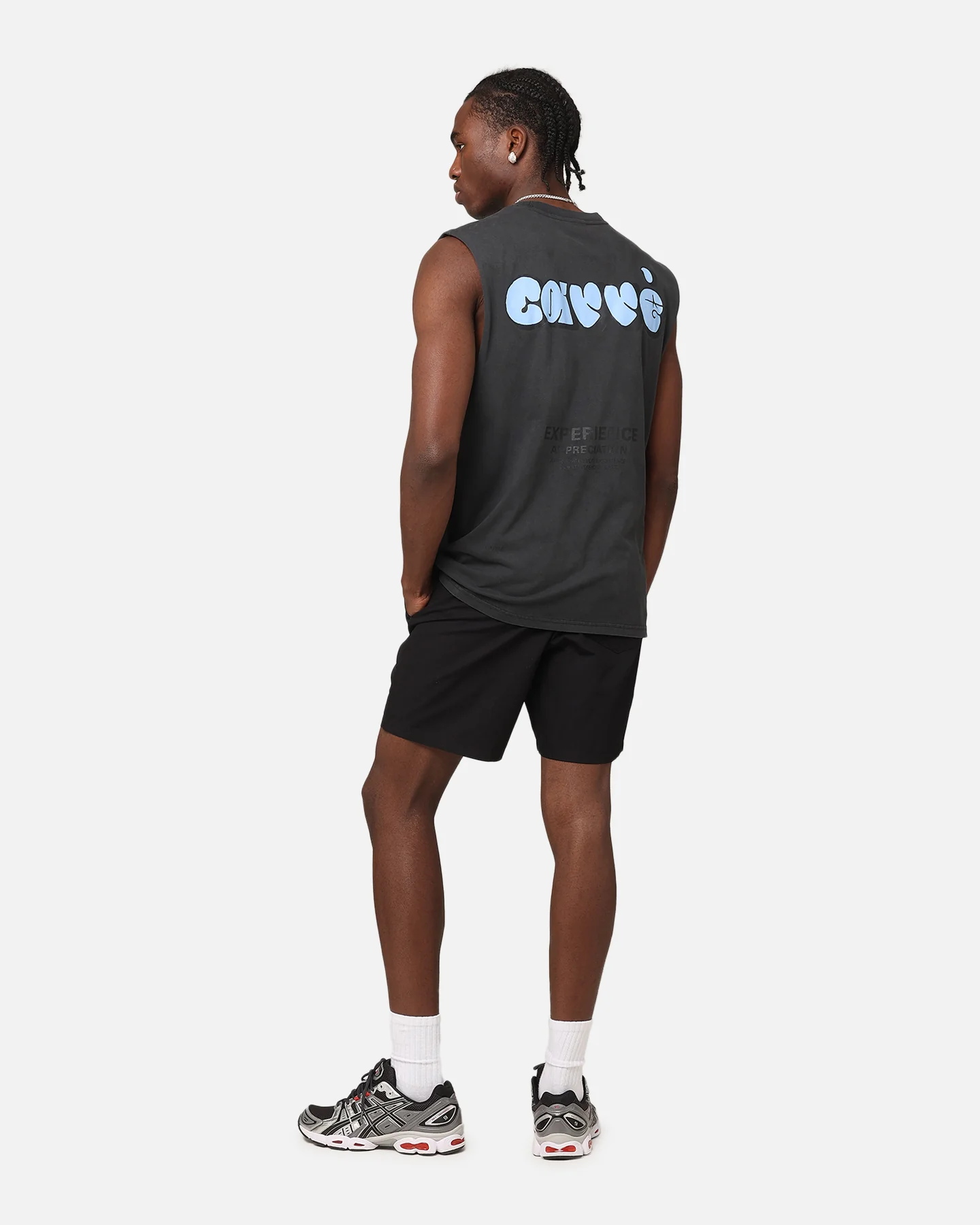Carre Experience Muscle T-Shirt Black Wash - Image 3