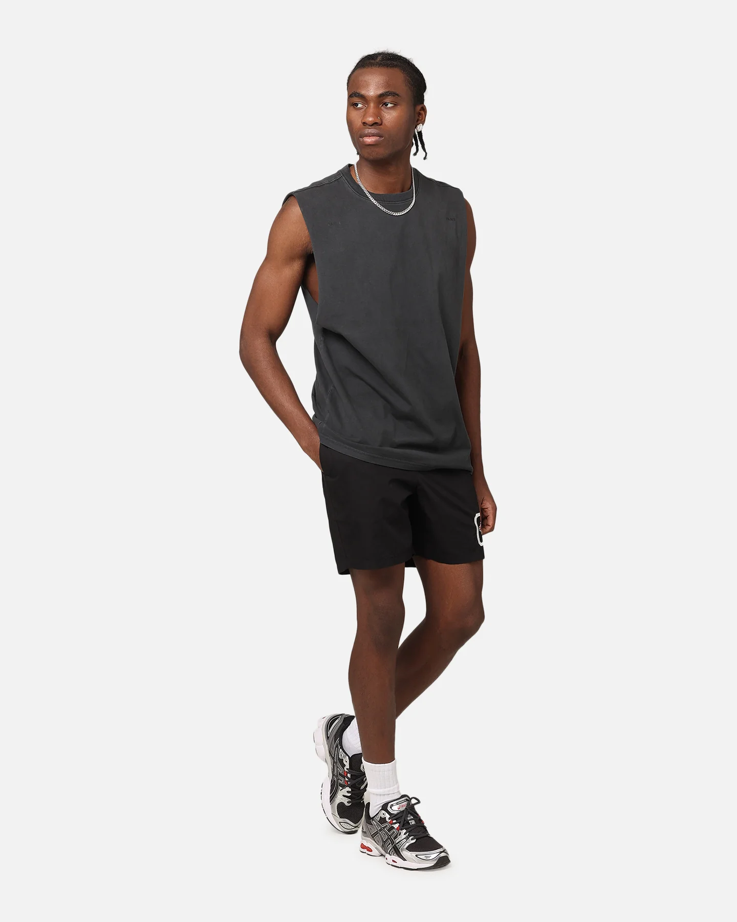 Carre Experience Muscle T-Shirt Black Wash - Image 4