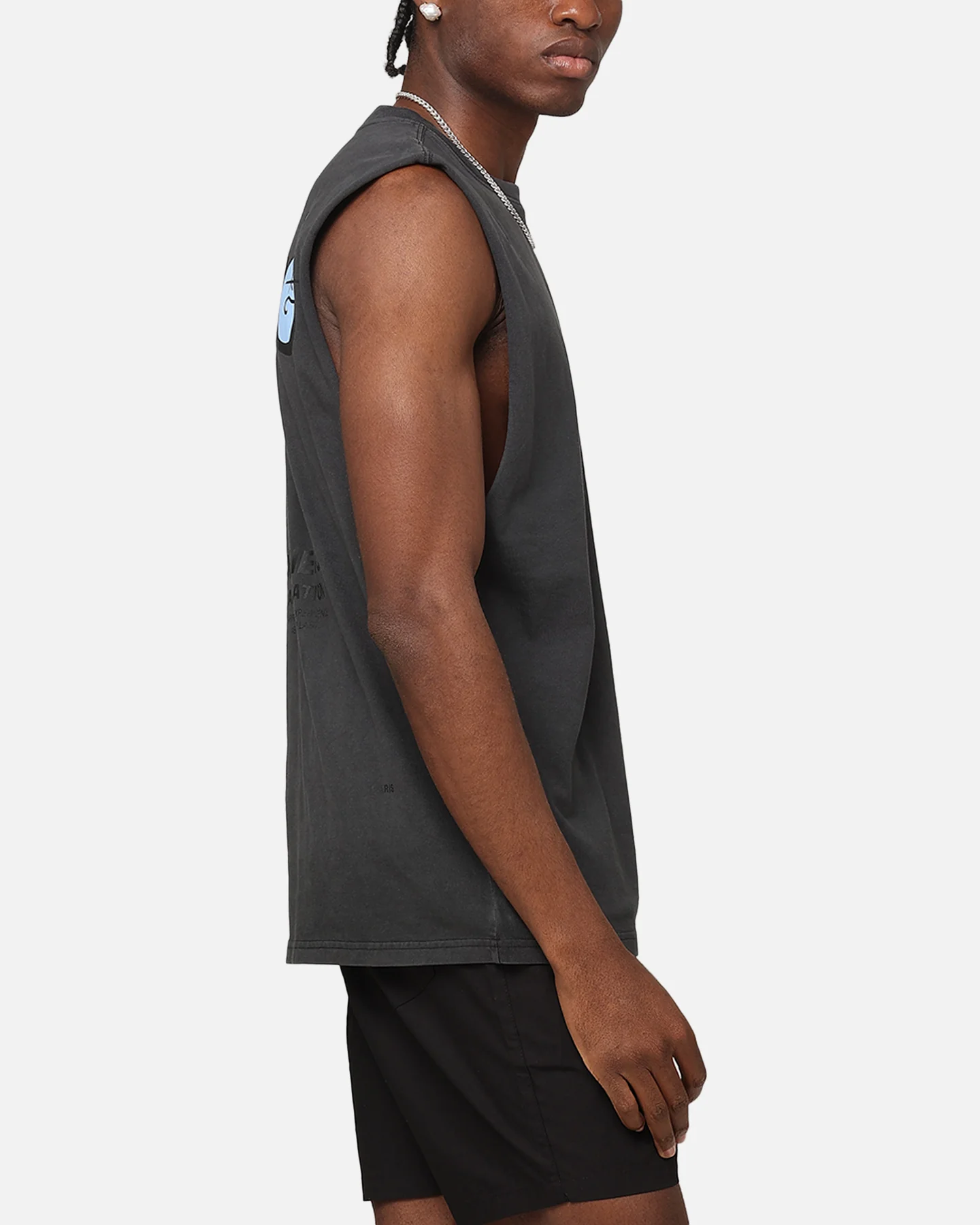 Carre Experience Muscle T-Shirt Black Wash - Image 5