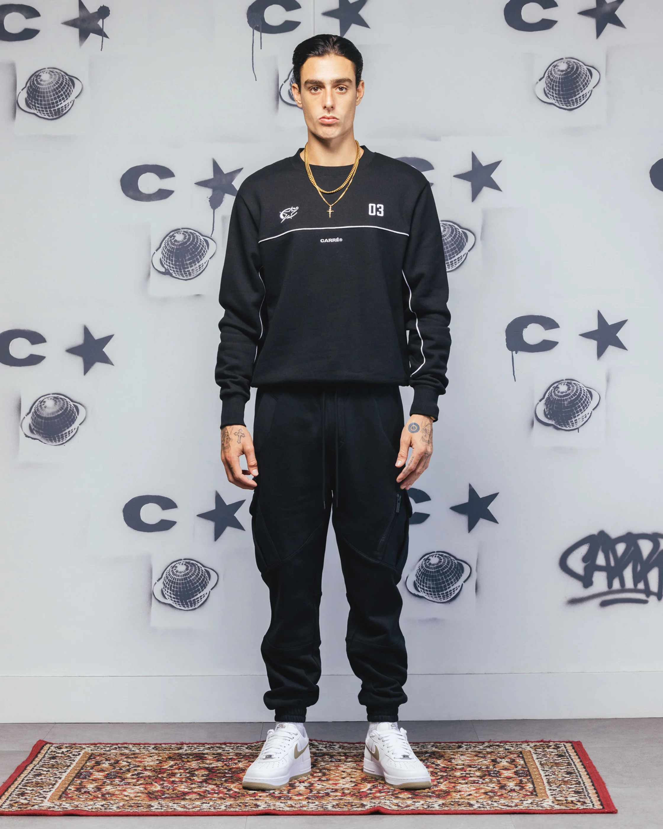 Carre Fleece XL Evolution Jogger Black - Image 2