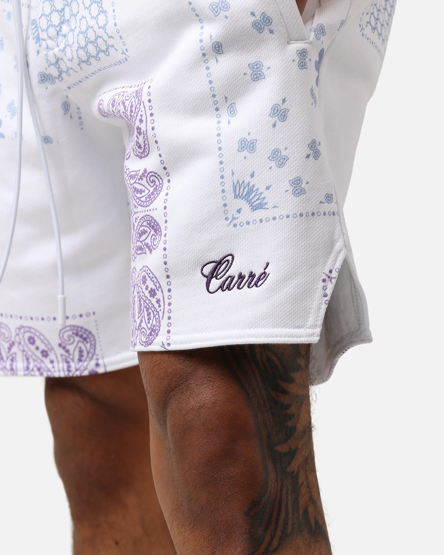 Carré Fragment Paisley Shorts White - Image 8