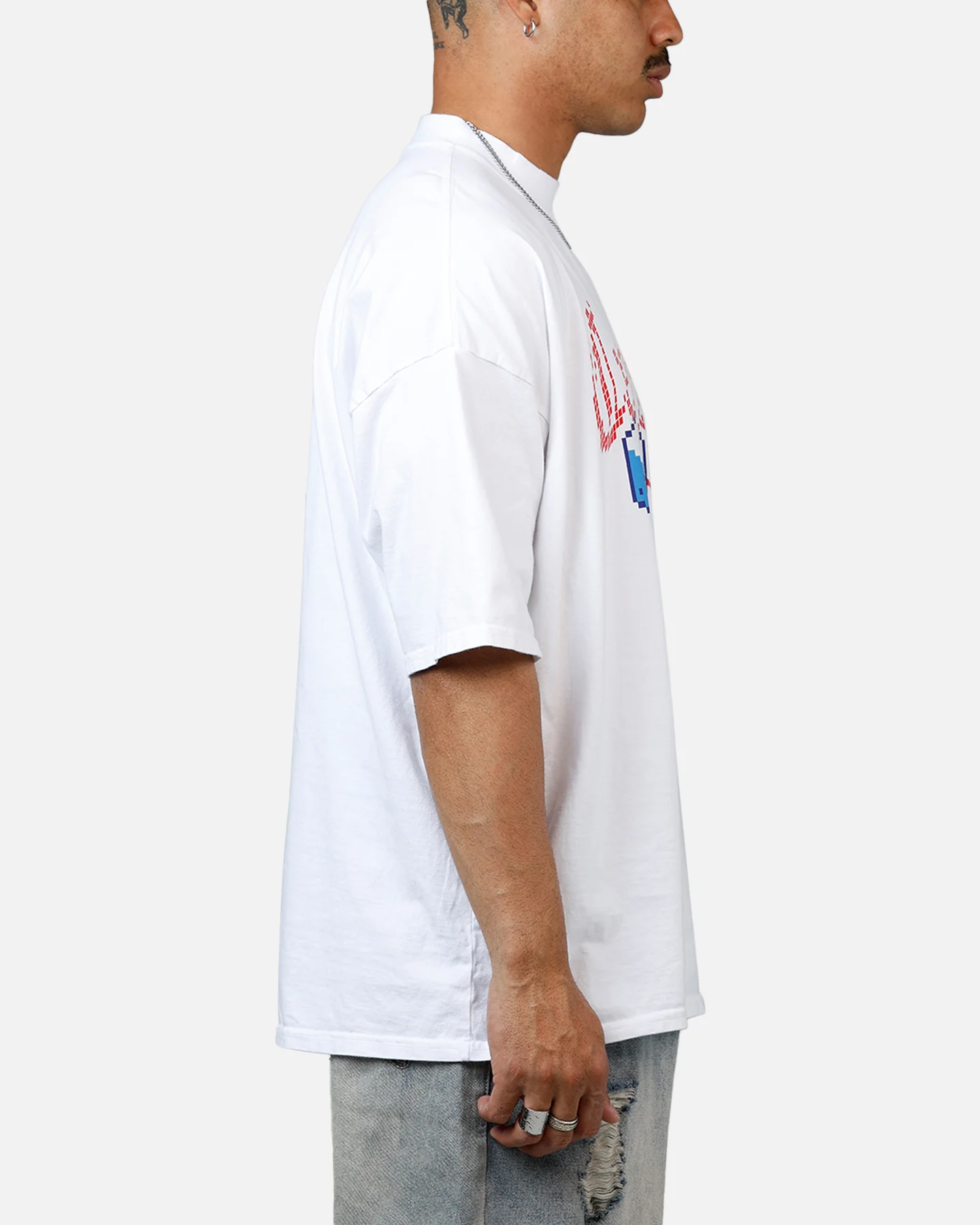 Carre Game Over T-Shirt White - Image 4