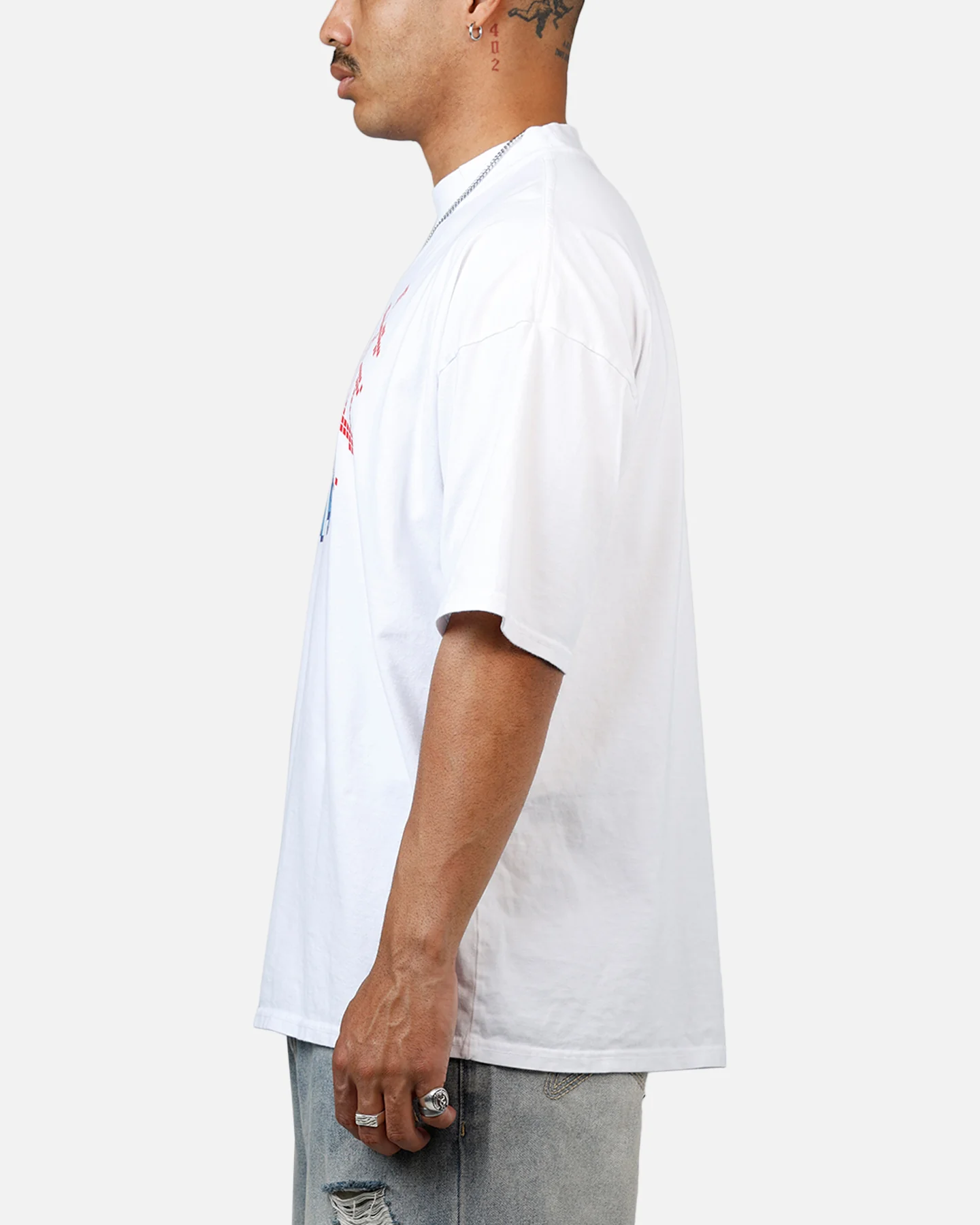 Carre Game Over T-Shirt White - Image 5