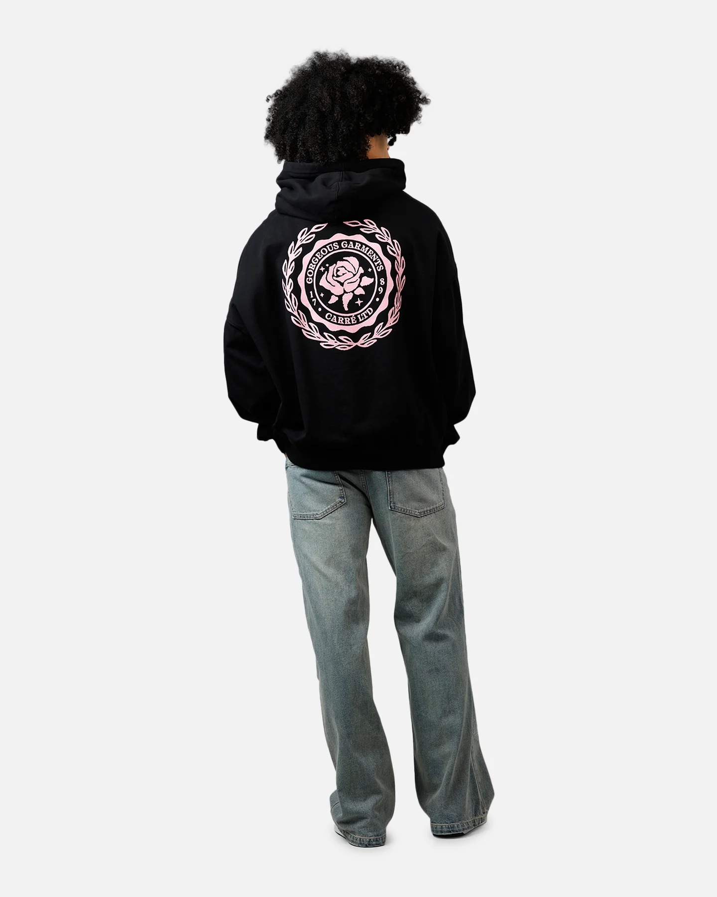 Carre Gorgeous Hoodie Black - Image 6