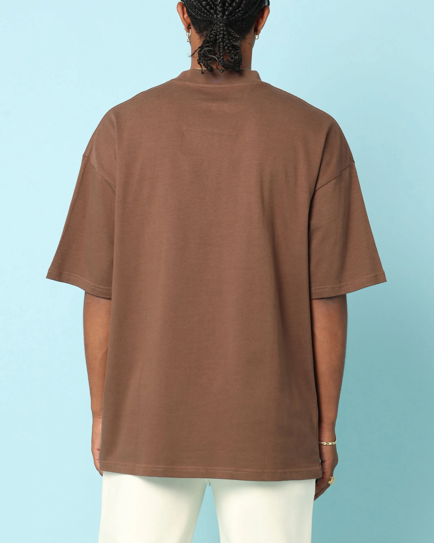 Carré Gorgeous Oversized T-Shirt Brown - Image 3