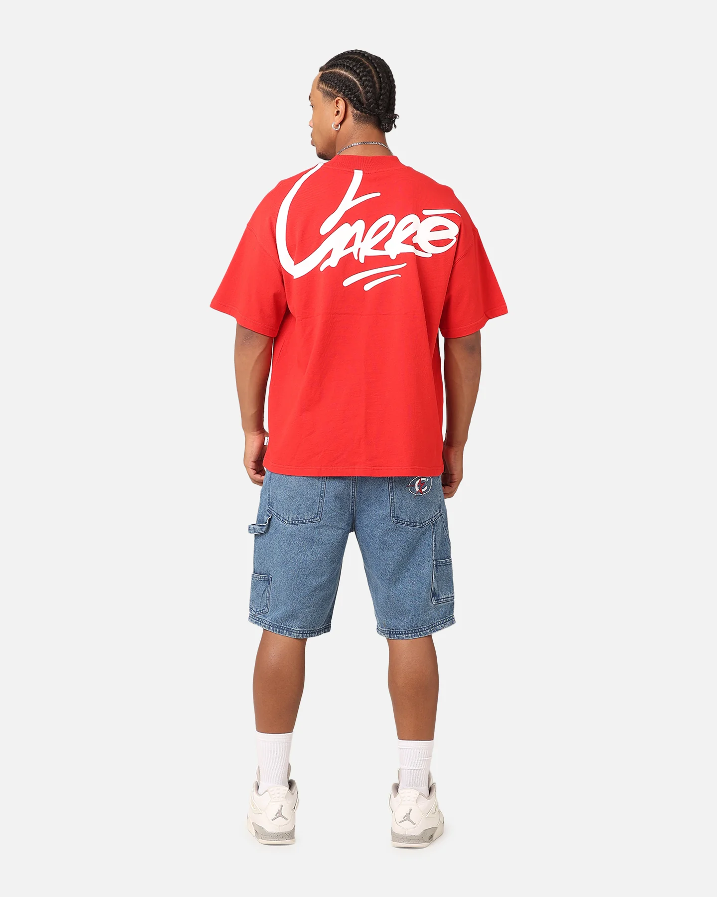 Carre Graffiti T-Shirt Red - Image 3